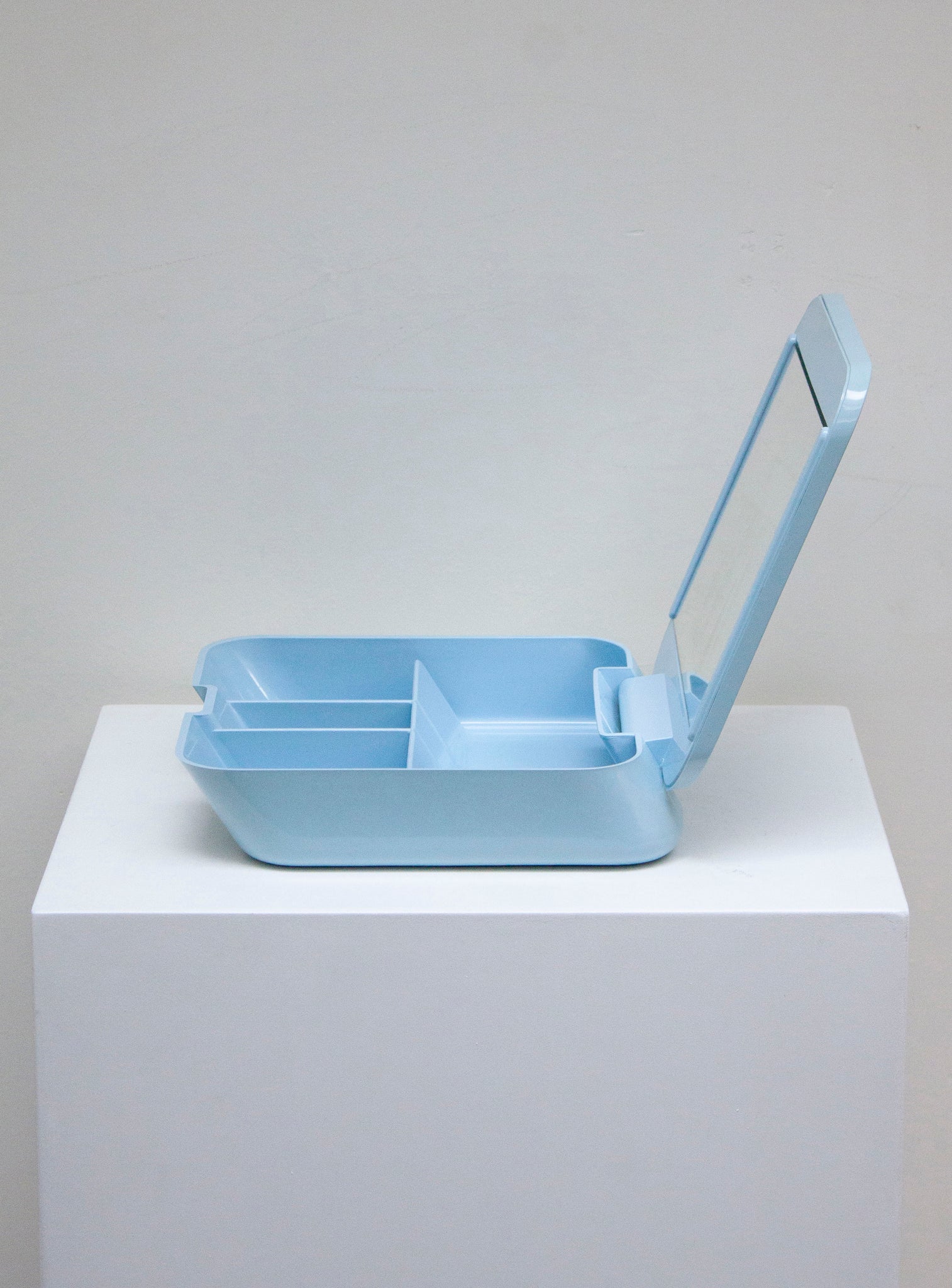 Gedy Vanity Box with Mirror by Makio Hasuike (Light Blue)