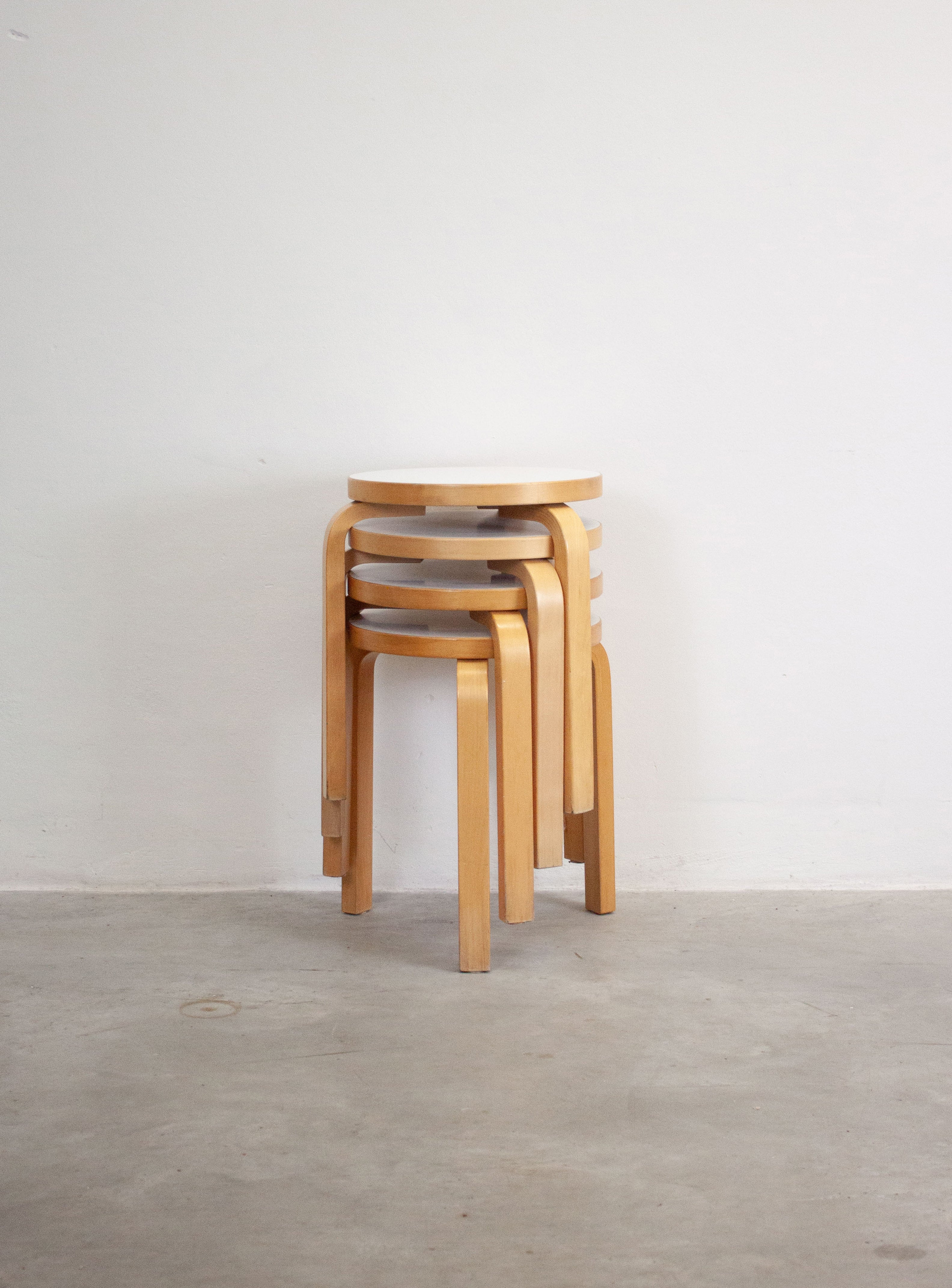 soy様専用50年代stool60 Alvar Aalto ナチュラルトップ soy50年代