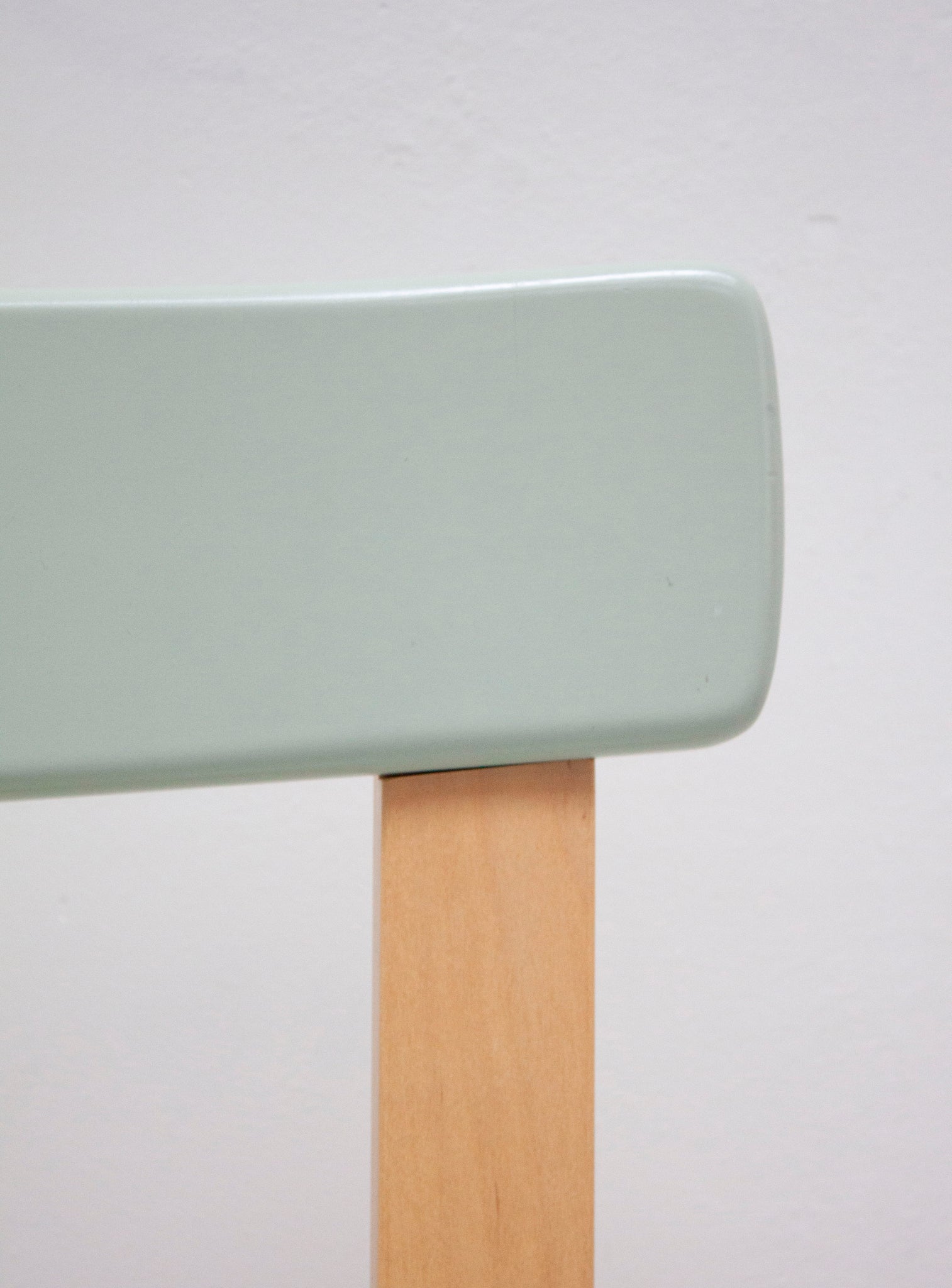 Artek 69 Dining Chair by Alvar Aalto (Light Green)