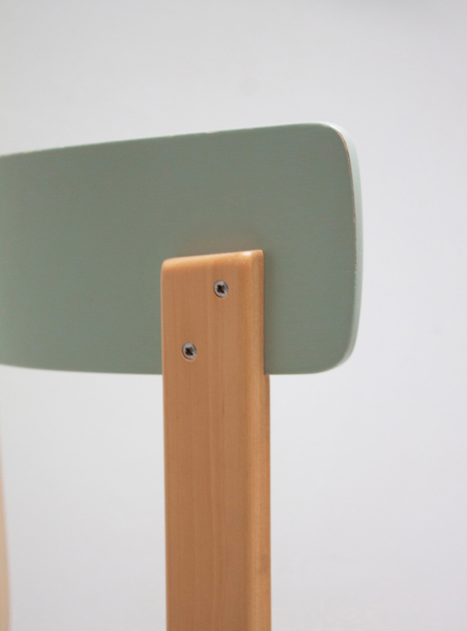 Artek 69 Dining Chair by Alvar Aalto (Light Green)