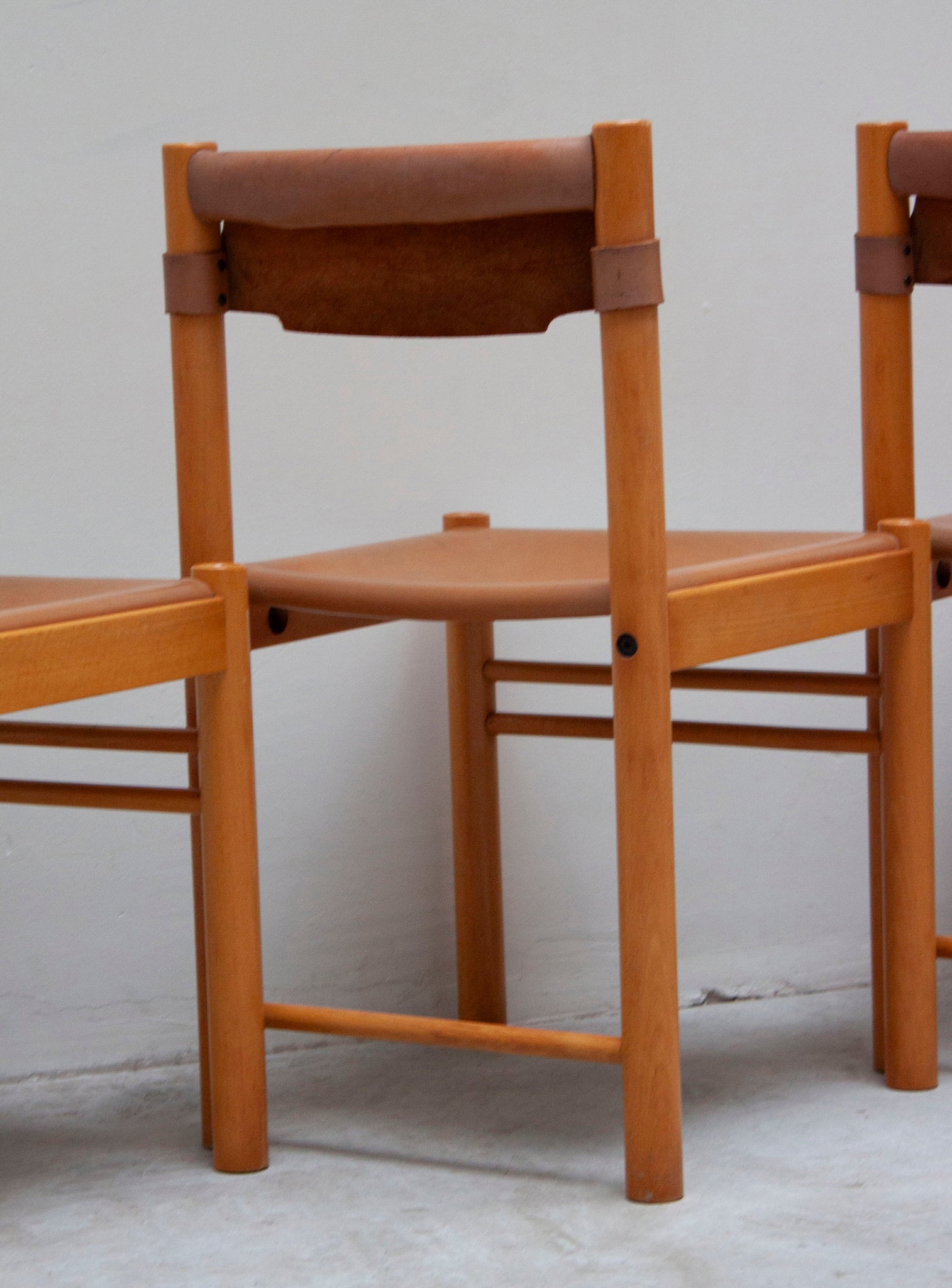 Ibisco Sedie Ipso Facto Dining Set (Cognac Leather)