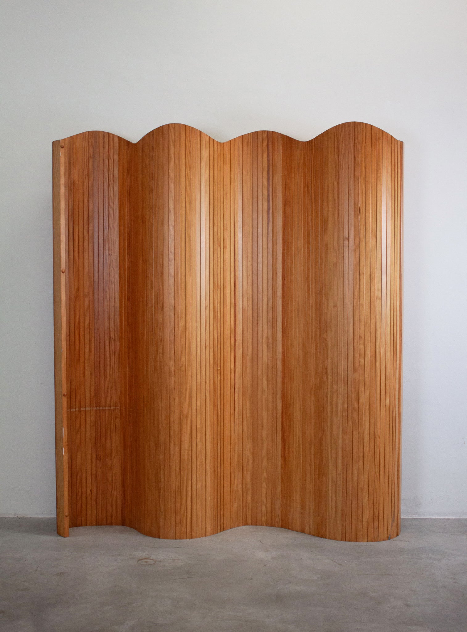 Tambour Screen Room Divider by Jomain Baumann (Pine)