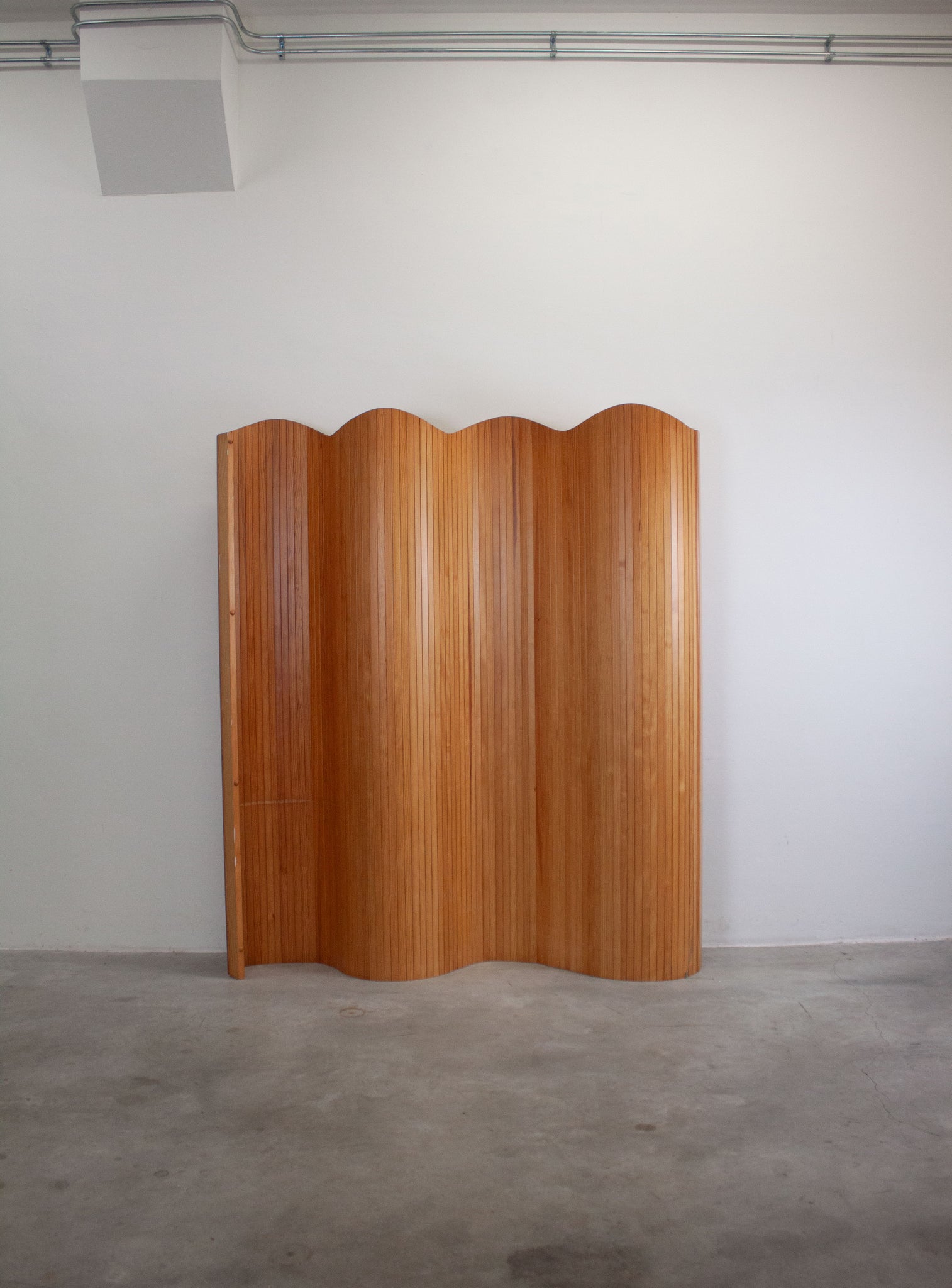 Tambour Screen Room Divider by Jomain Baumann (Pine)