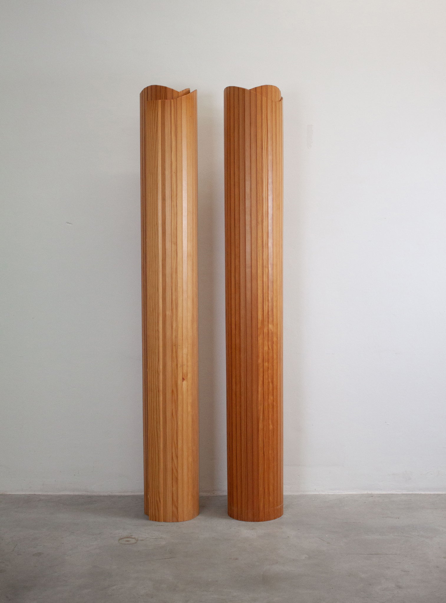 Tambour Screen Room Divider by Jomain Baumann (Pine)