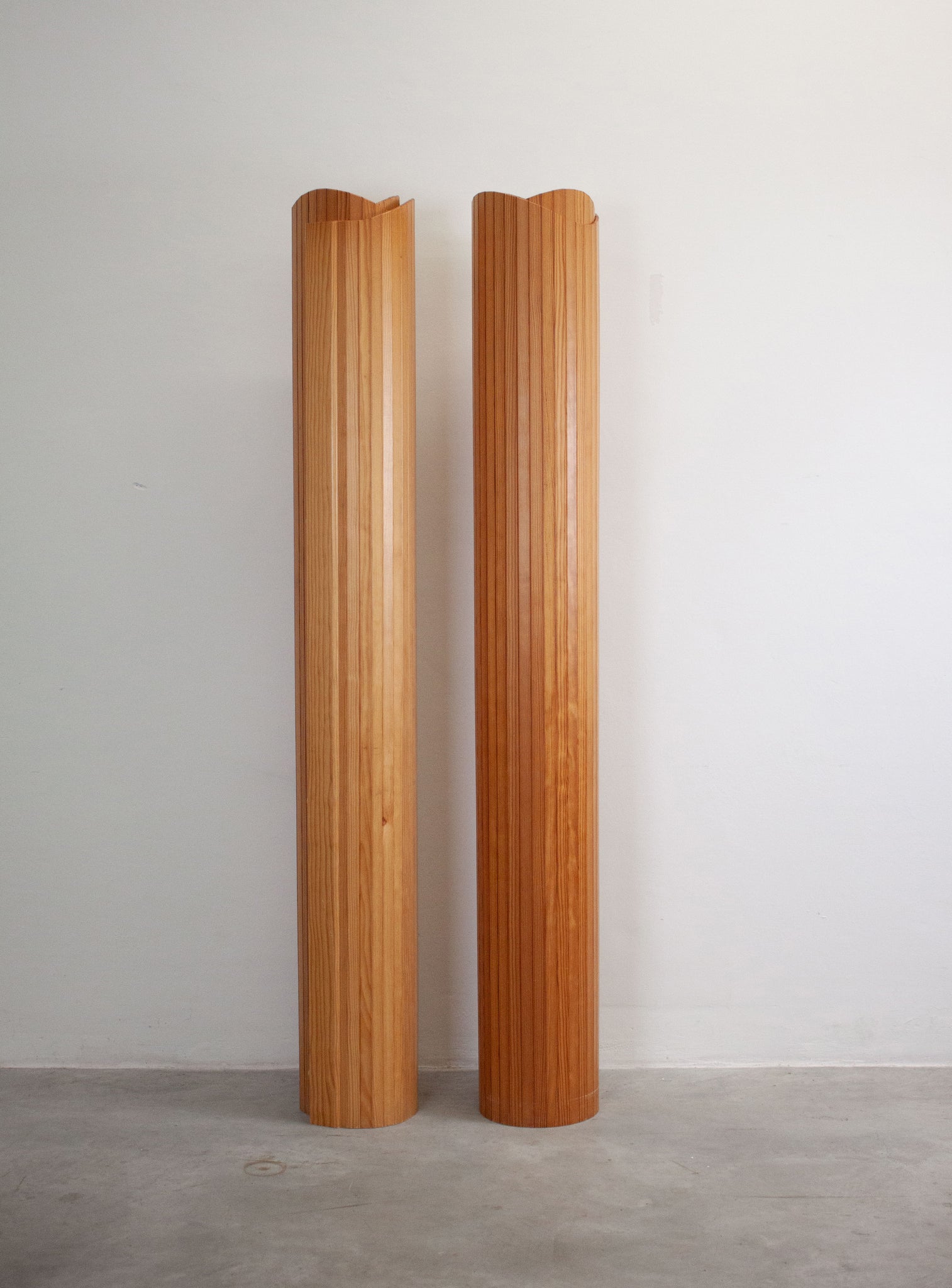 Tambour Screen Room Divider by Jomain Baumann (Pine)