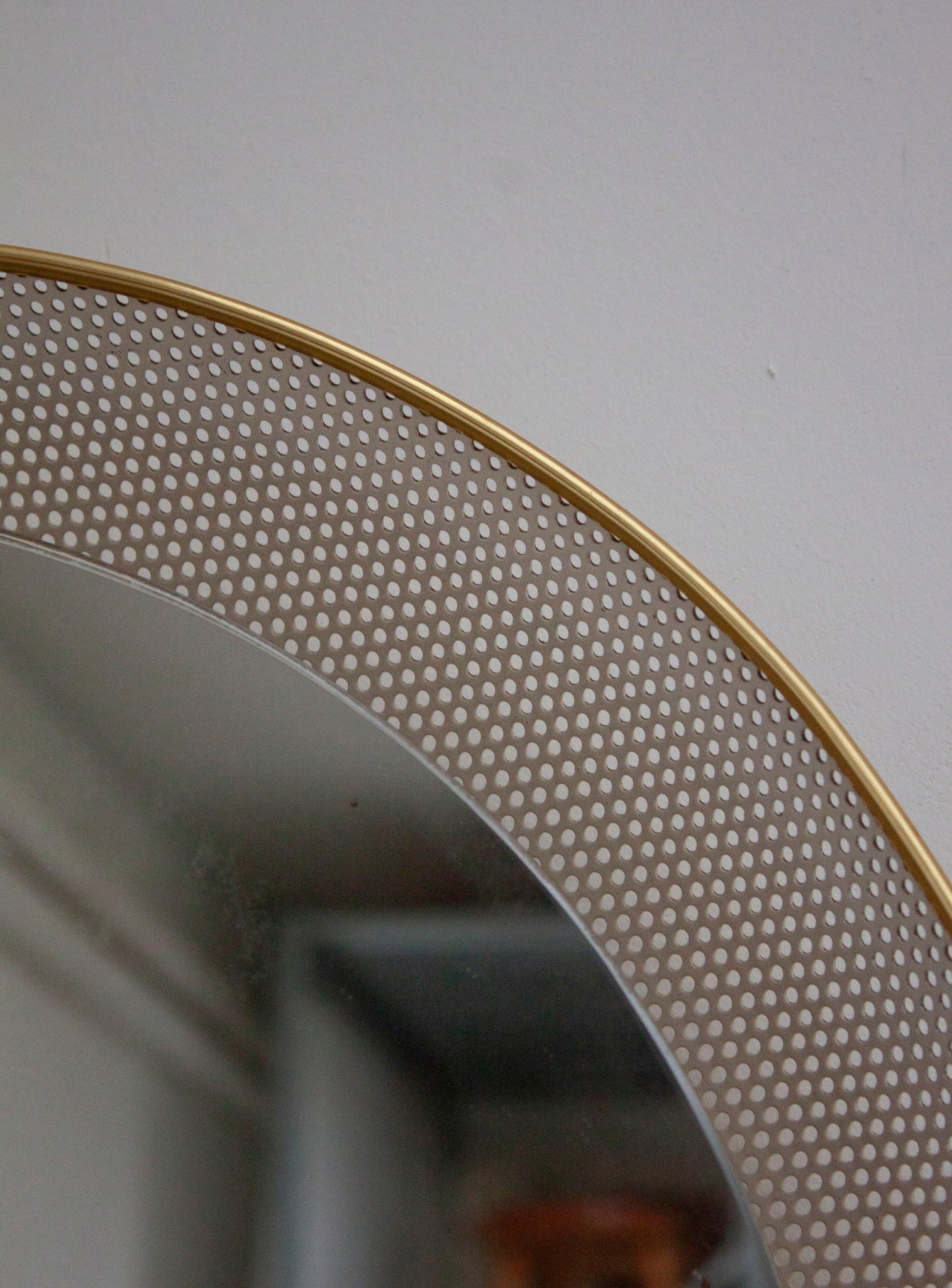 Artimeta Wall Mirror with Lamp by Mathieu Mategot