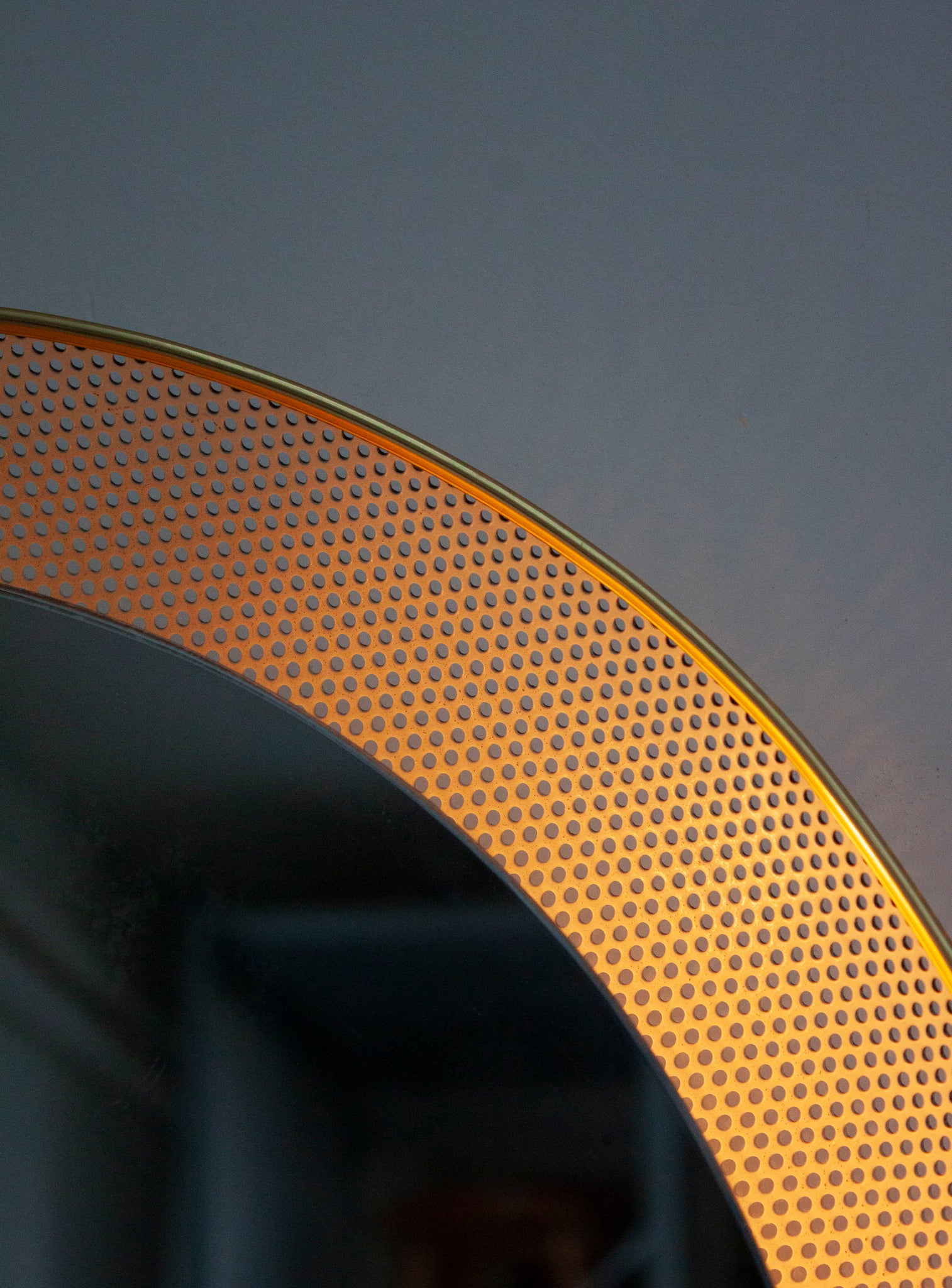 Artimeta Wall Mirror with Lamp by Mathieu Mategot