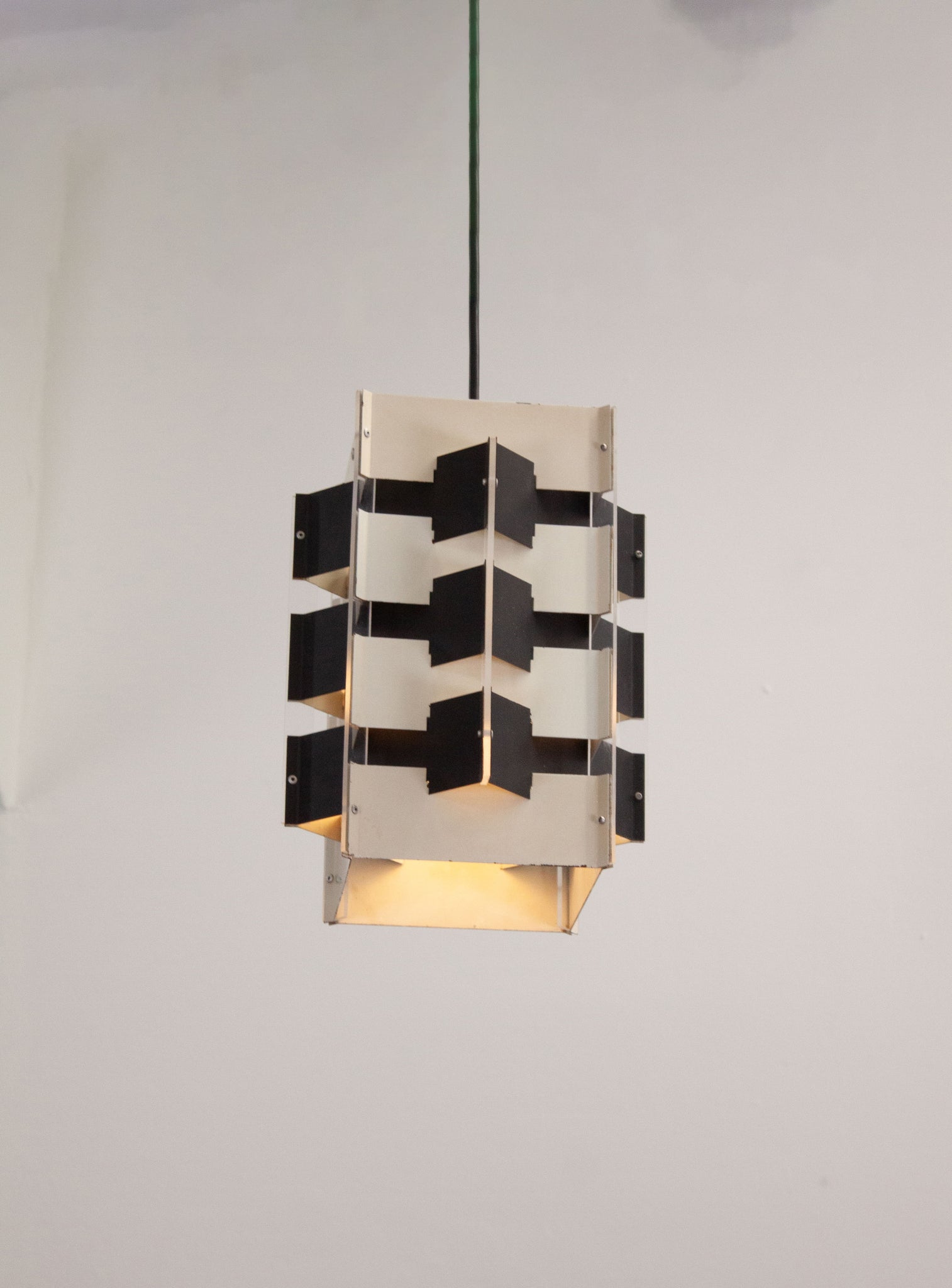 Anvia Pendant Lamp by J.J.M. Hoogervorst (Black/White)