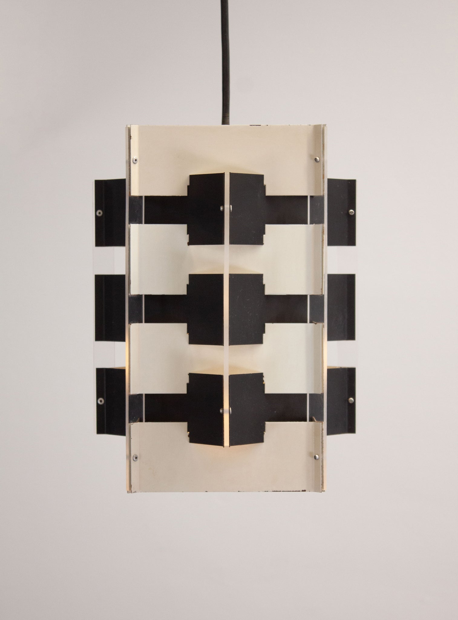 Anvia Pendant Lamp by J.J.M. Hoogervorst (Black/White)