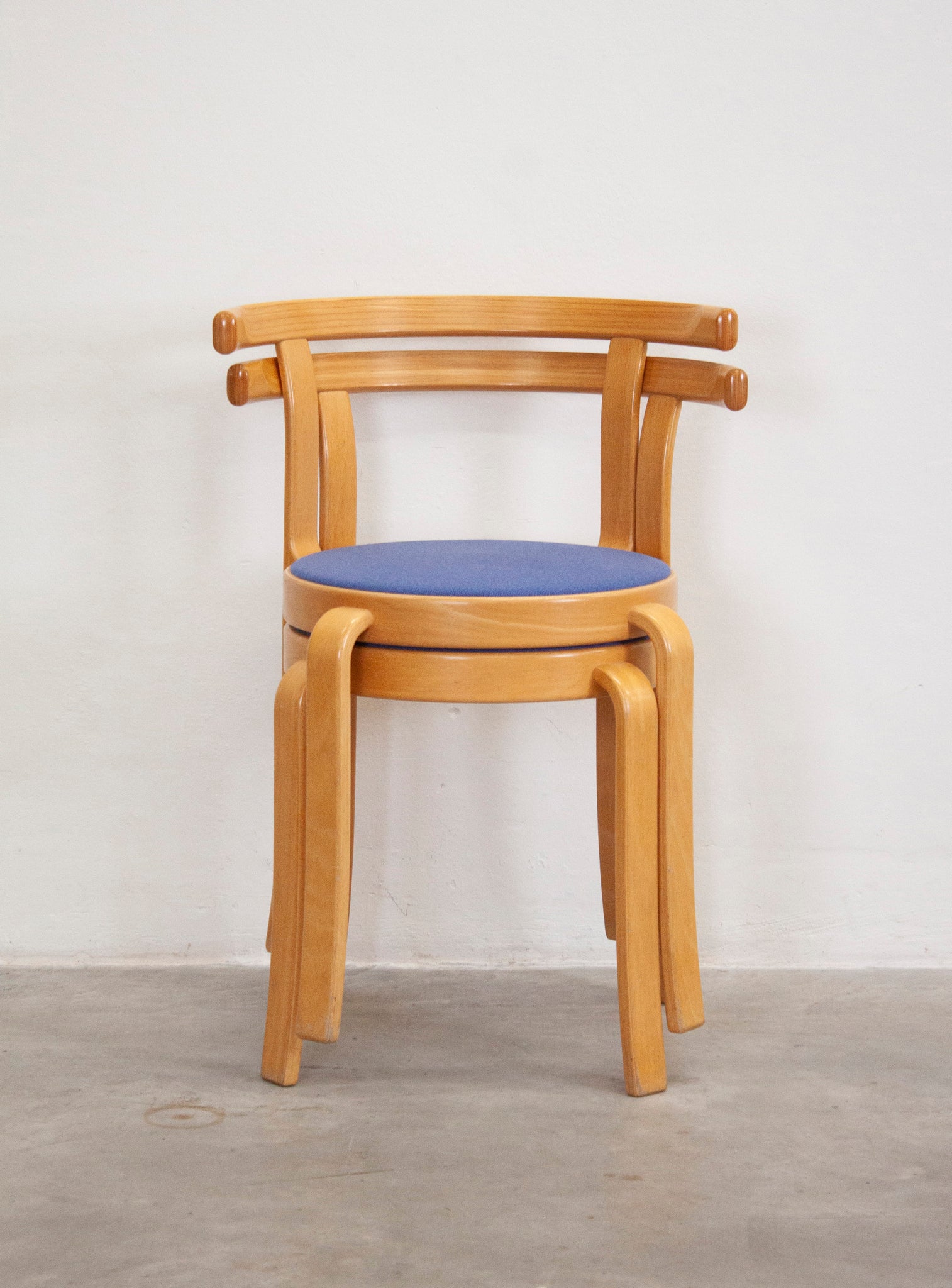 Magnus Olesen 8000 Dining Chairs by Rud Thygesen & Johnny Sørensen (Blue)