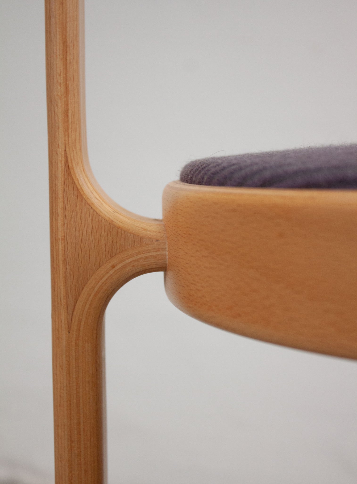 Magnus Olesen 8000 Dining Chairs by Rud Thygesen & Johnny Sørensen (Purple/Grey)