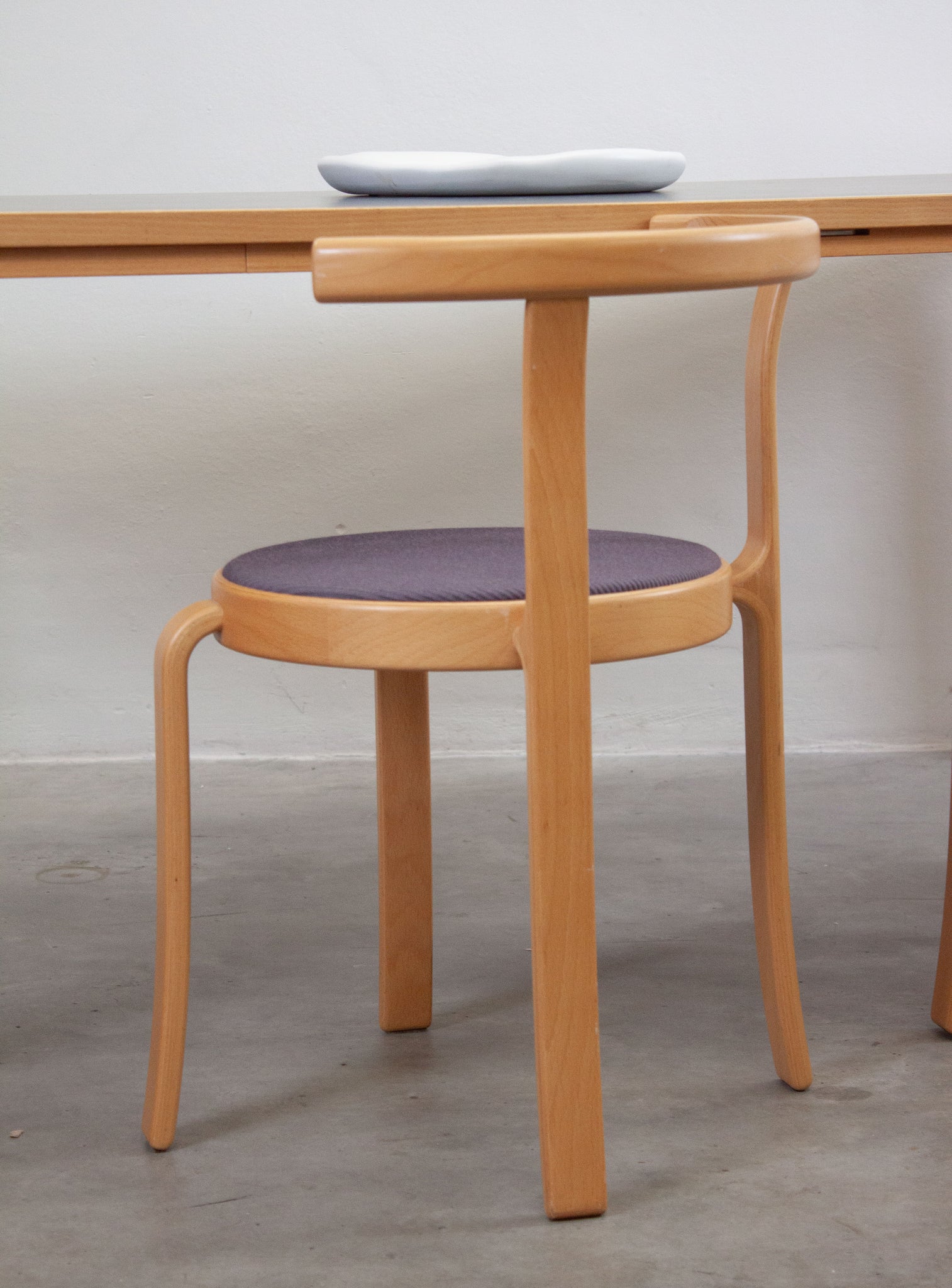 Magnus Olesen 8000 Dining Chairs by Rud Thygesen & Johnny Sørensen (Purple/Grey)