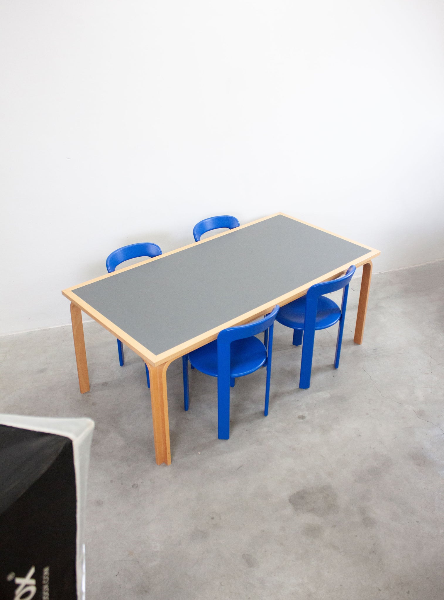 Magnus Olesen Dining Table by Rud Thygesen & Johnny Sørensen (Dark Grey)