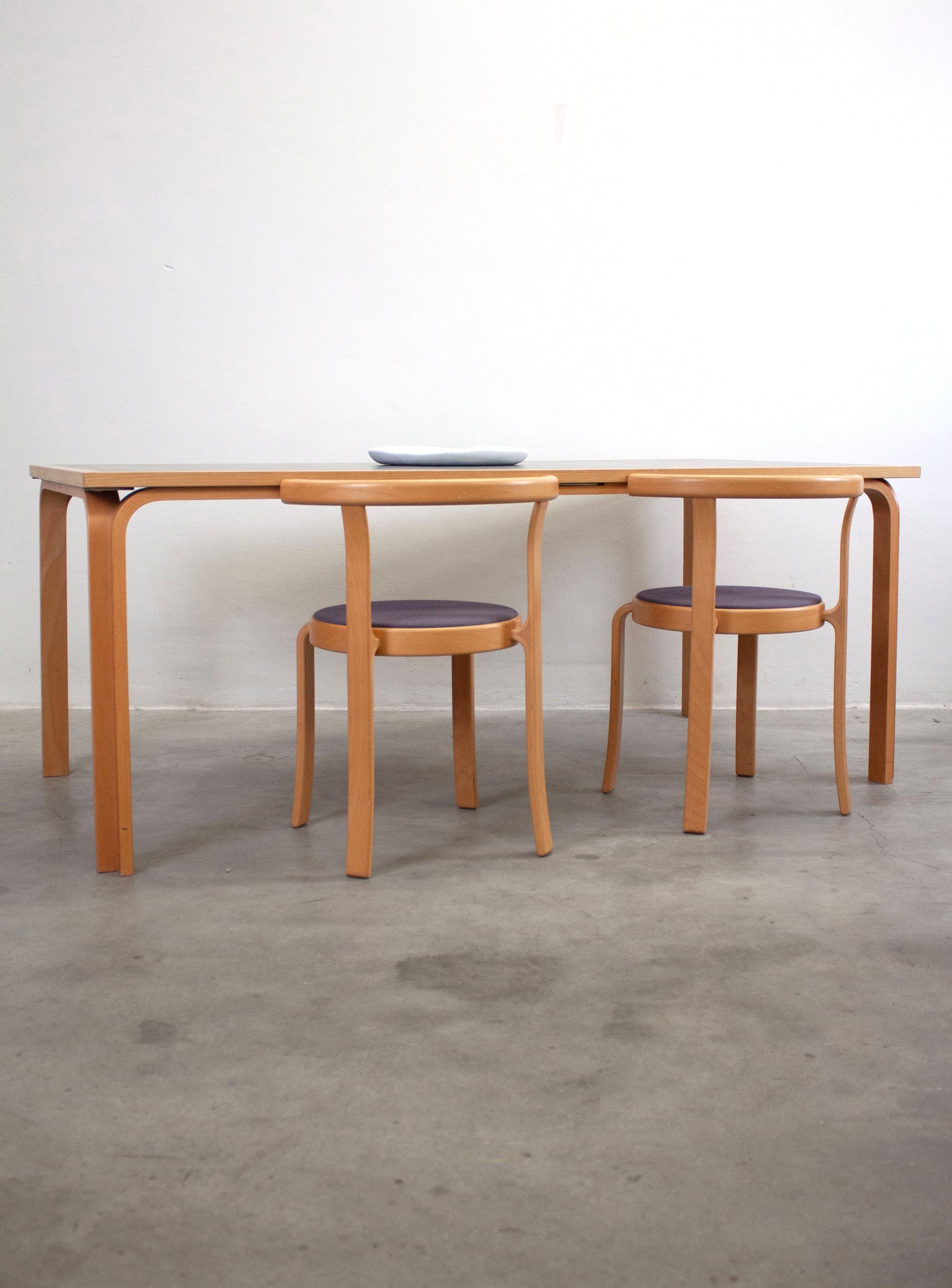 Magnus Olesen Dining Table by Rud Thygesen & Johnny Sørensen (Dark Grey)