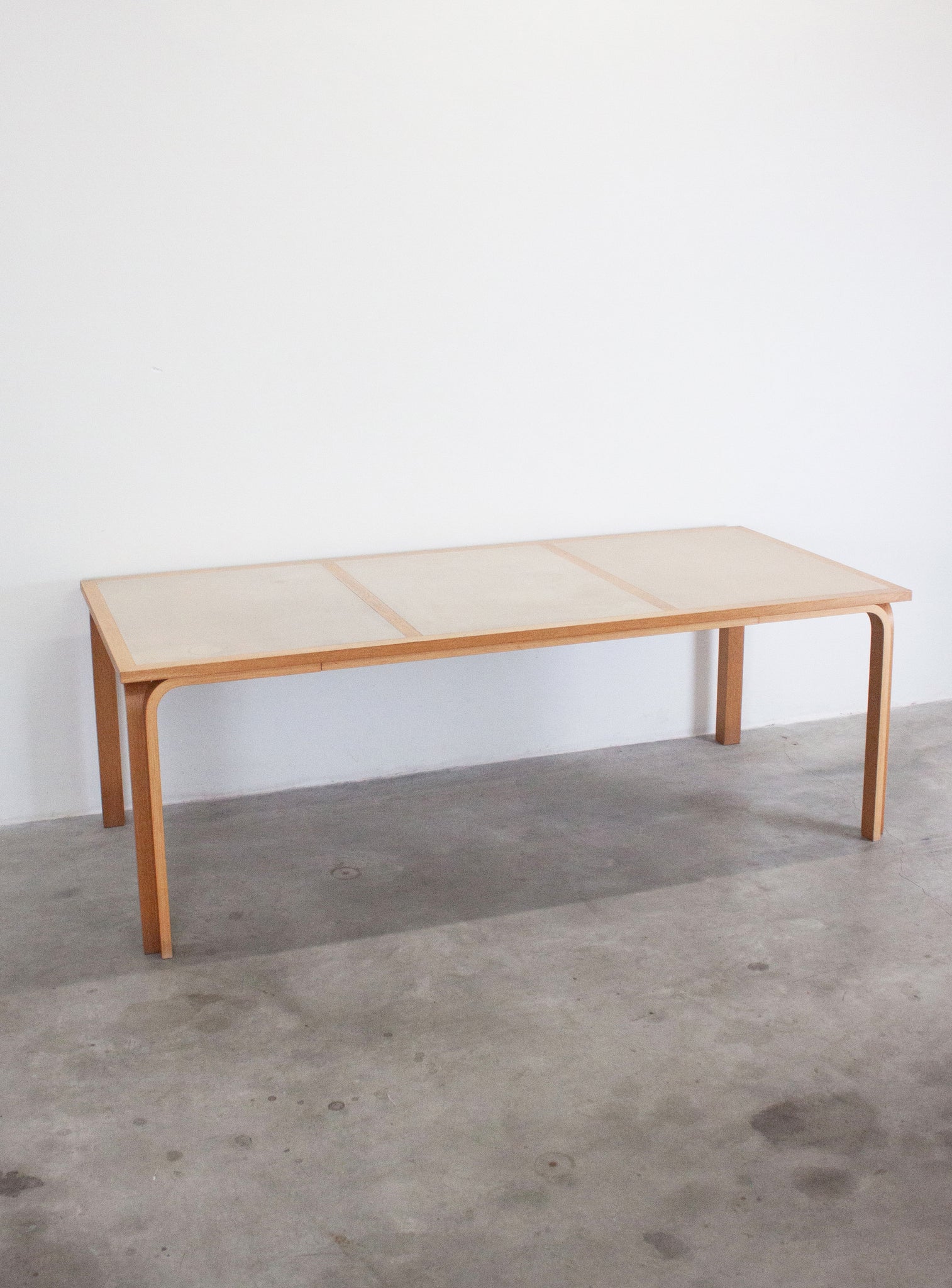 Magnus Olesen Dining Table by Rud Thygesen & Johnny Sørensen (Light Grey)