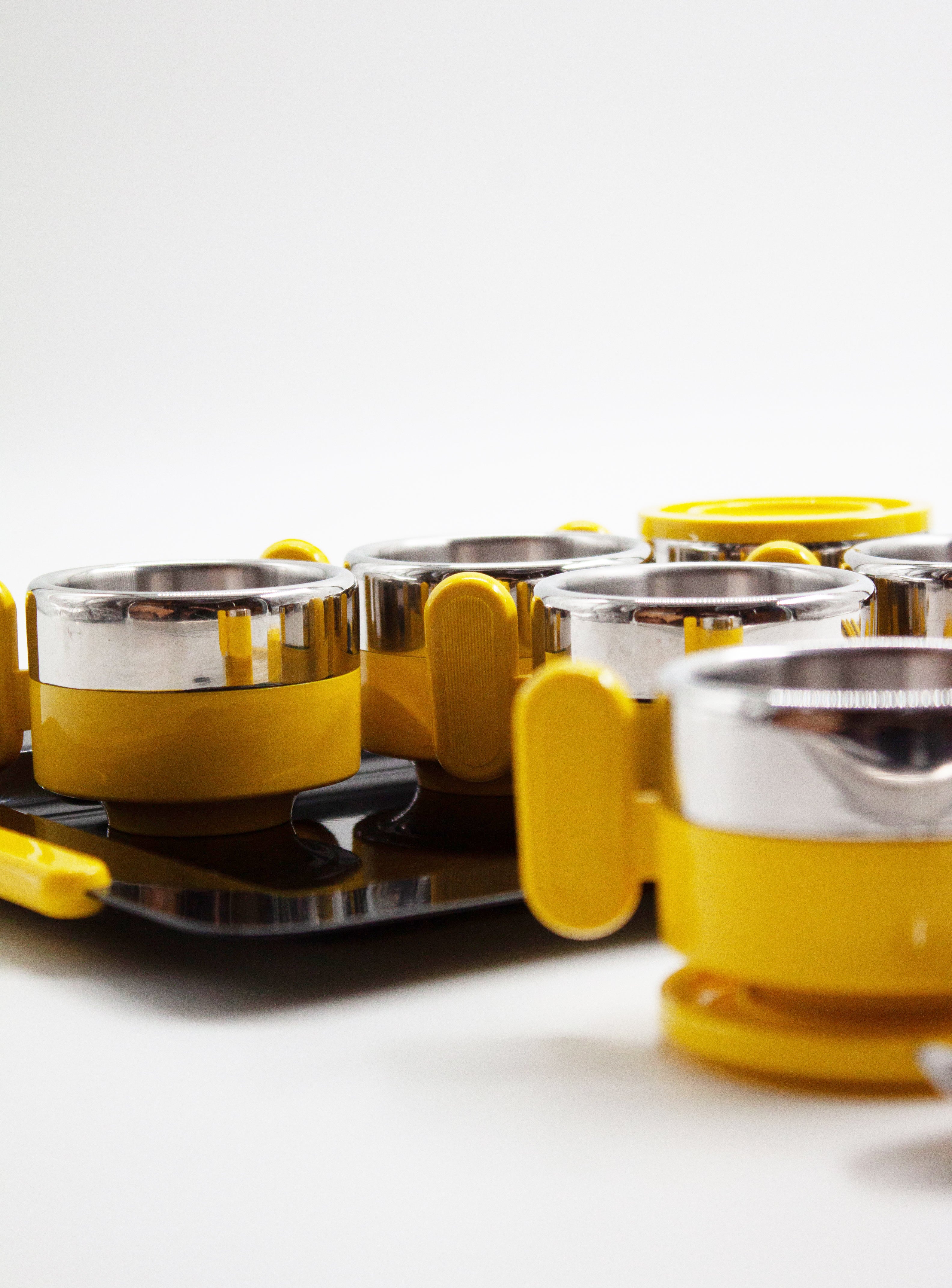 Morinox Italy Stainless Steel Espresso Set (Yellow) – JUKI AMSTERDAM