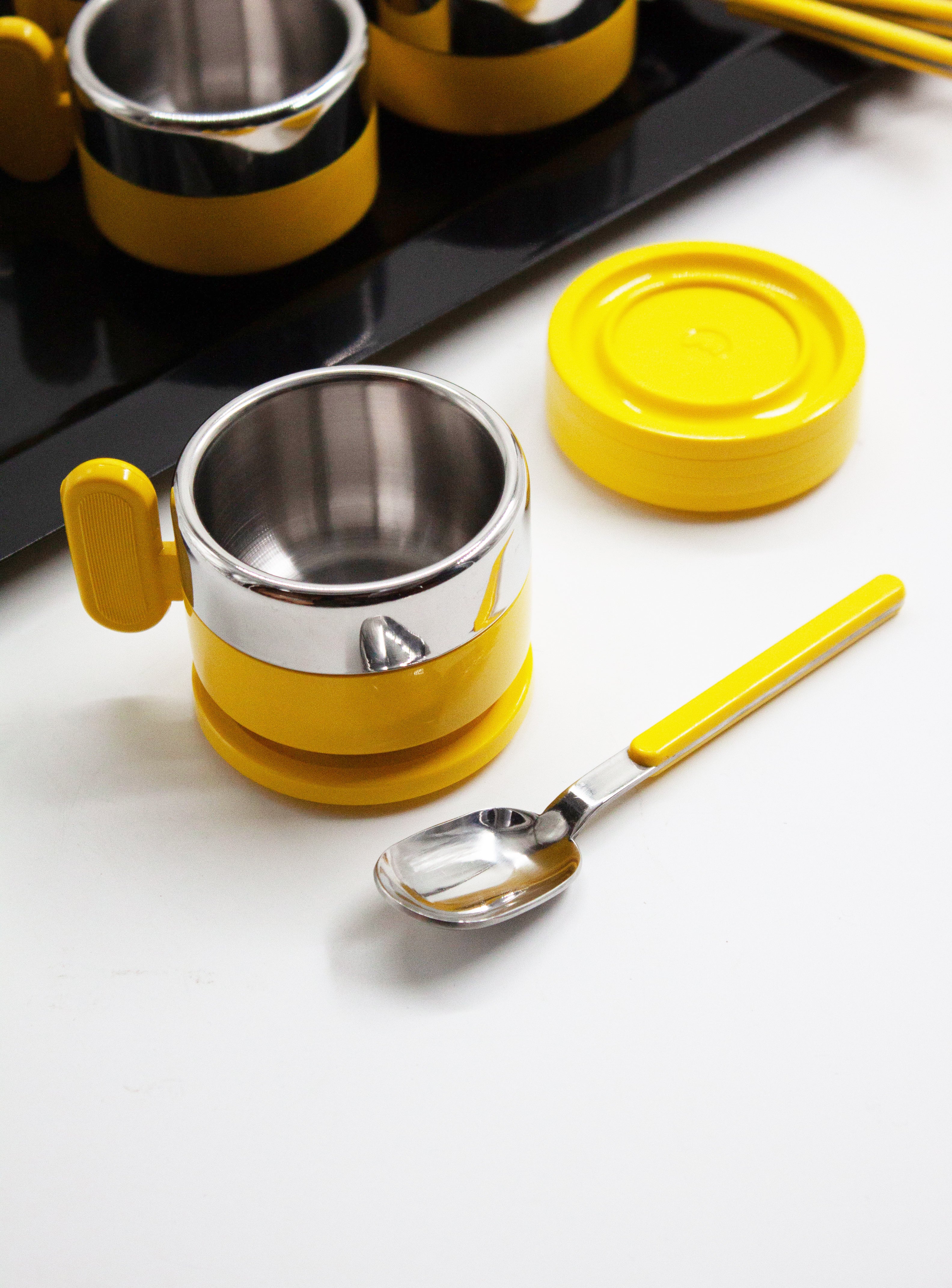 Morinox Italy Stainless Steel Espresso Set (Yellow) – JUKI AMSTERDAM