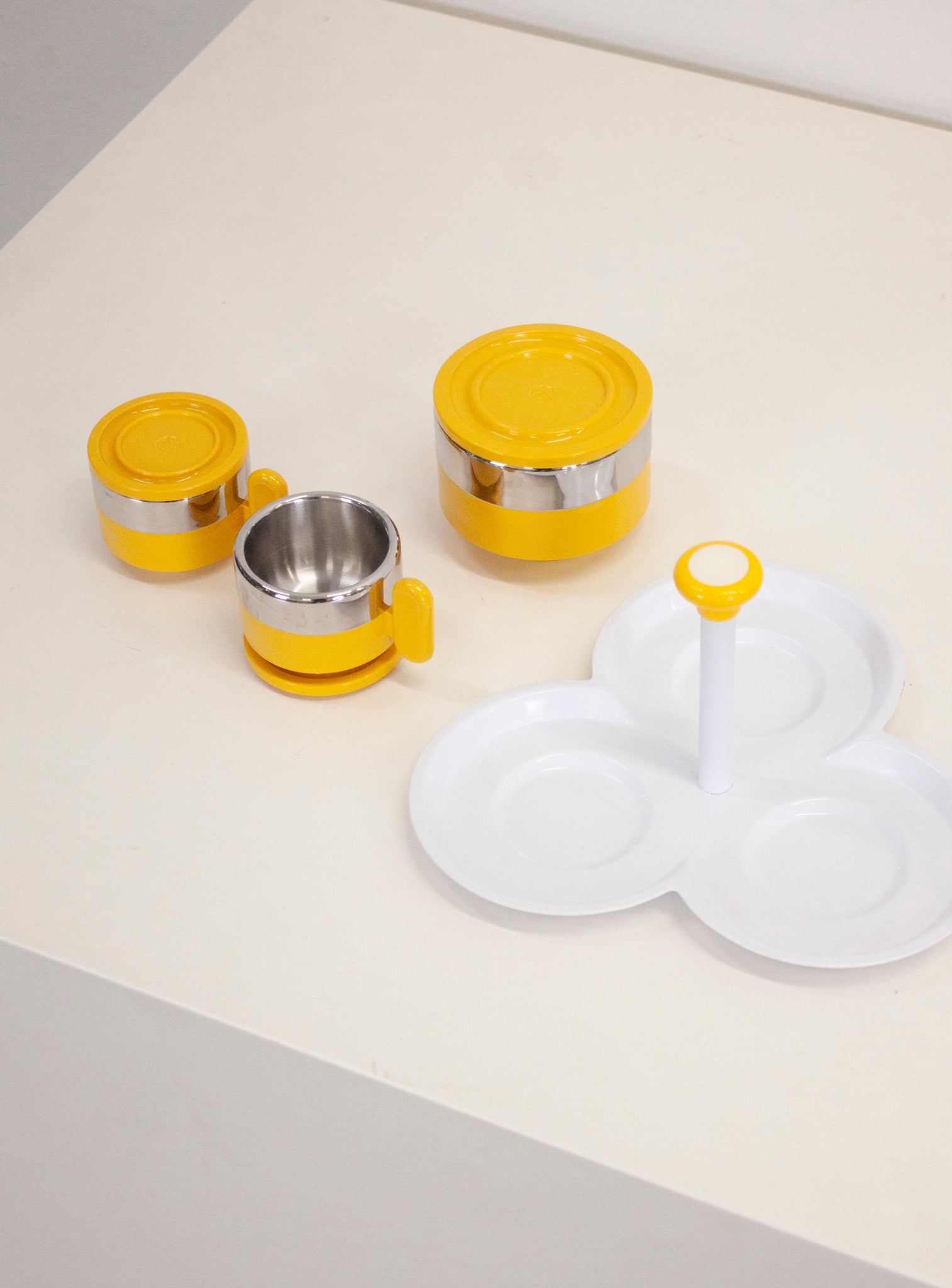 Morinox Italy Stainless Steel Espresso Set (Yellow)