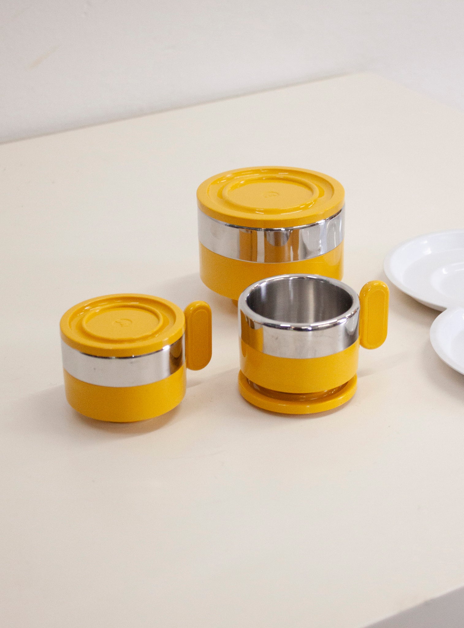 Morinox Italy Stainless Steel Espresso Set (Yellow)