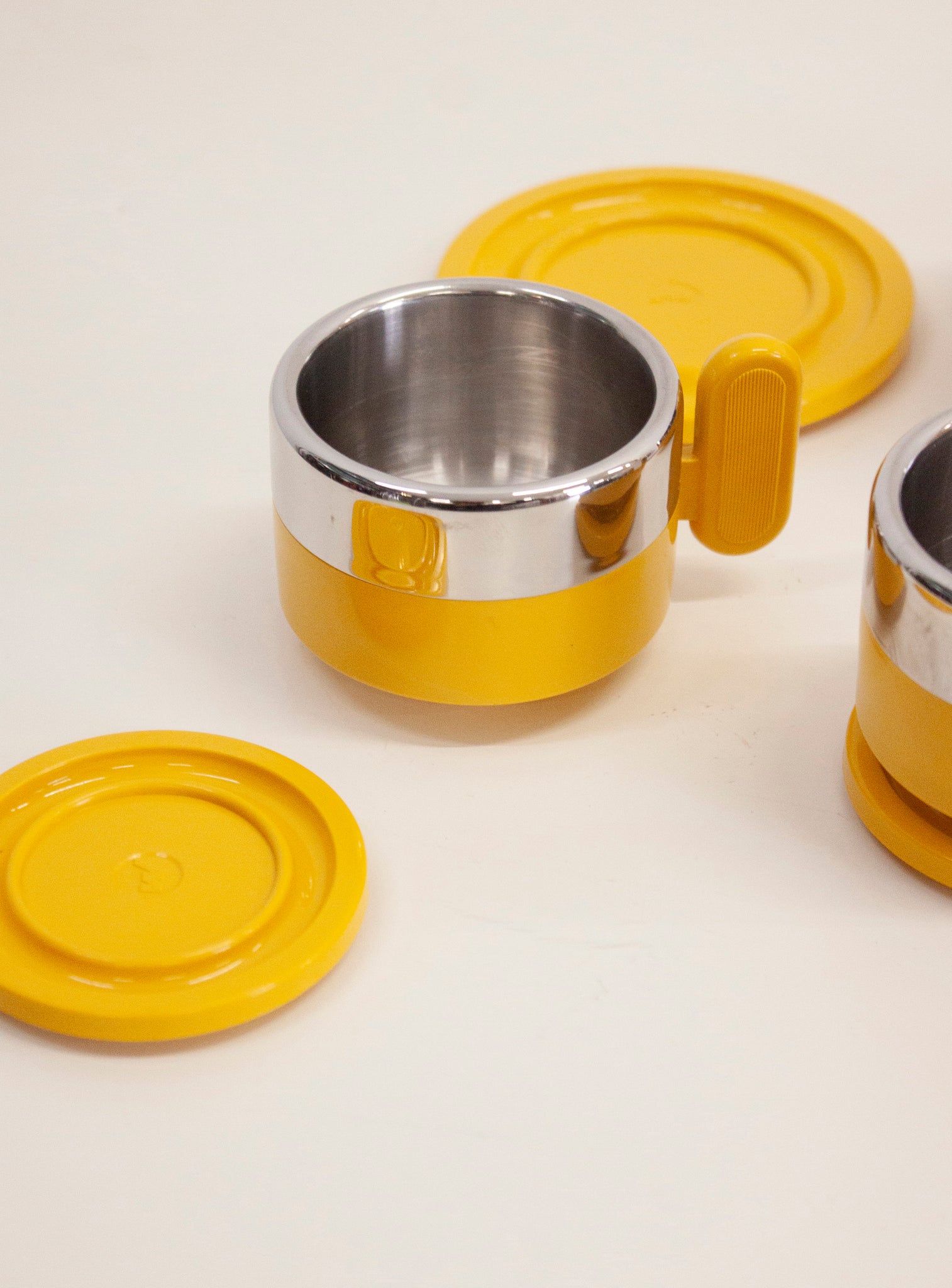 Morinox Italy Stainless Steel Espresso Set (Yellow)