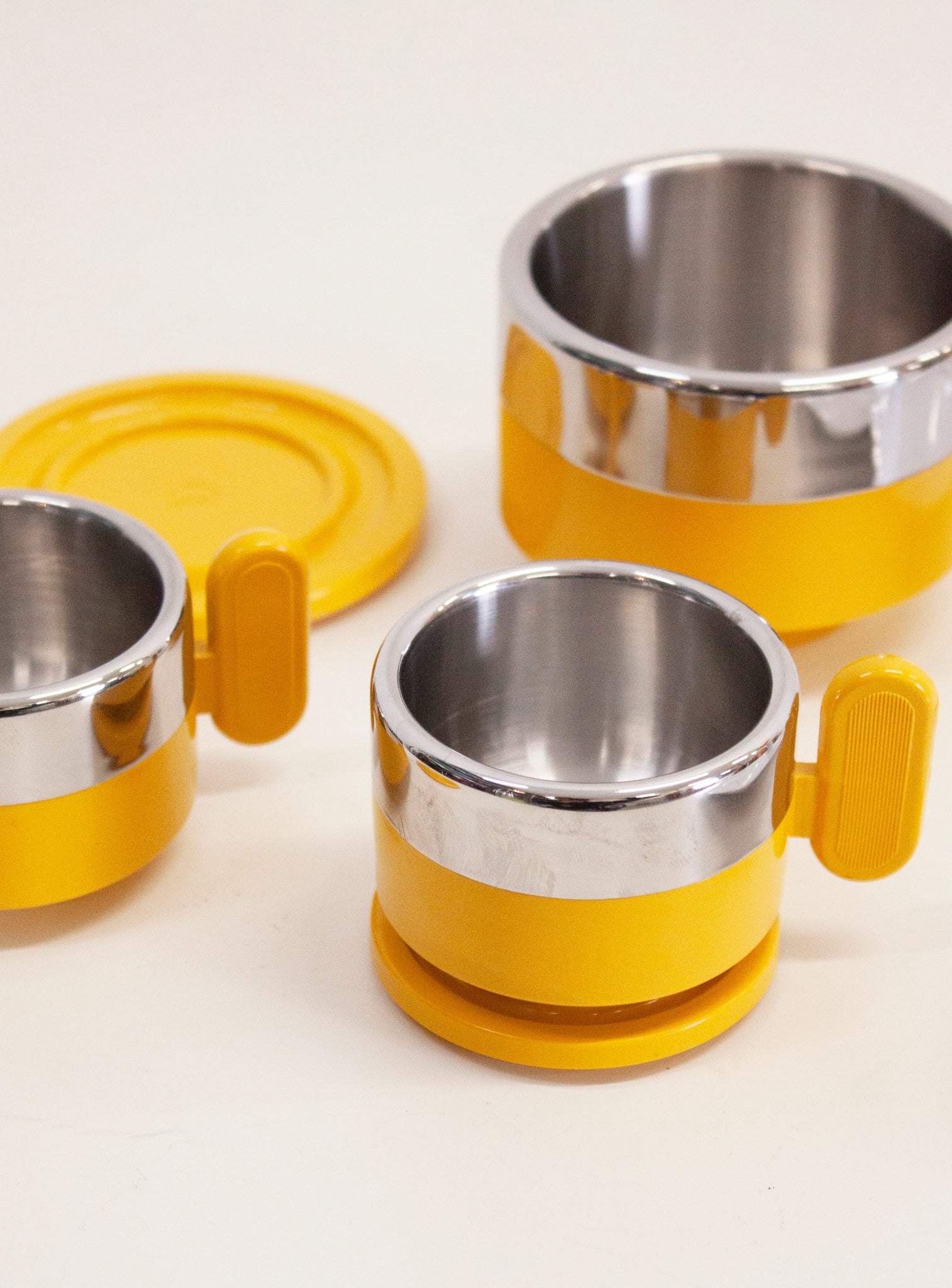 Morinox Italy Stainless Steel Espresso Set (Yellow)