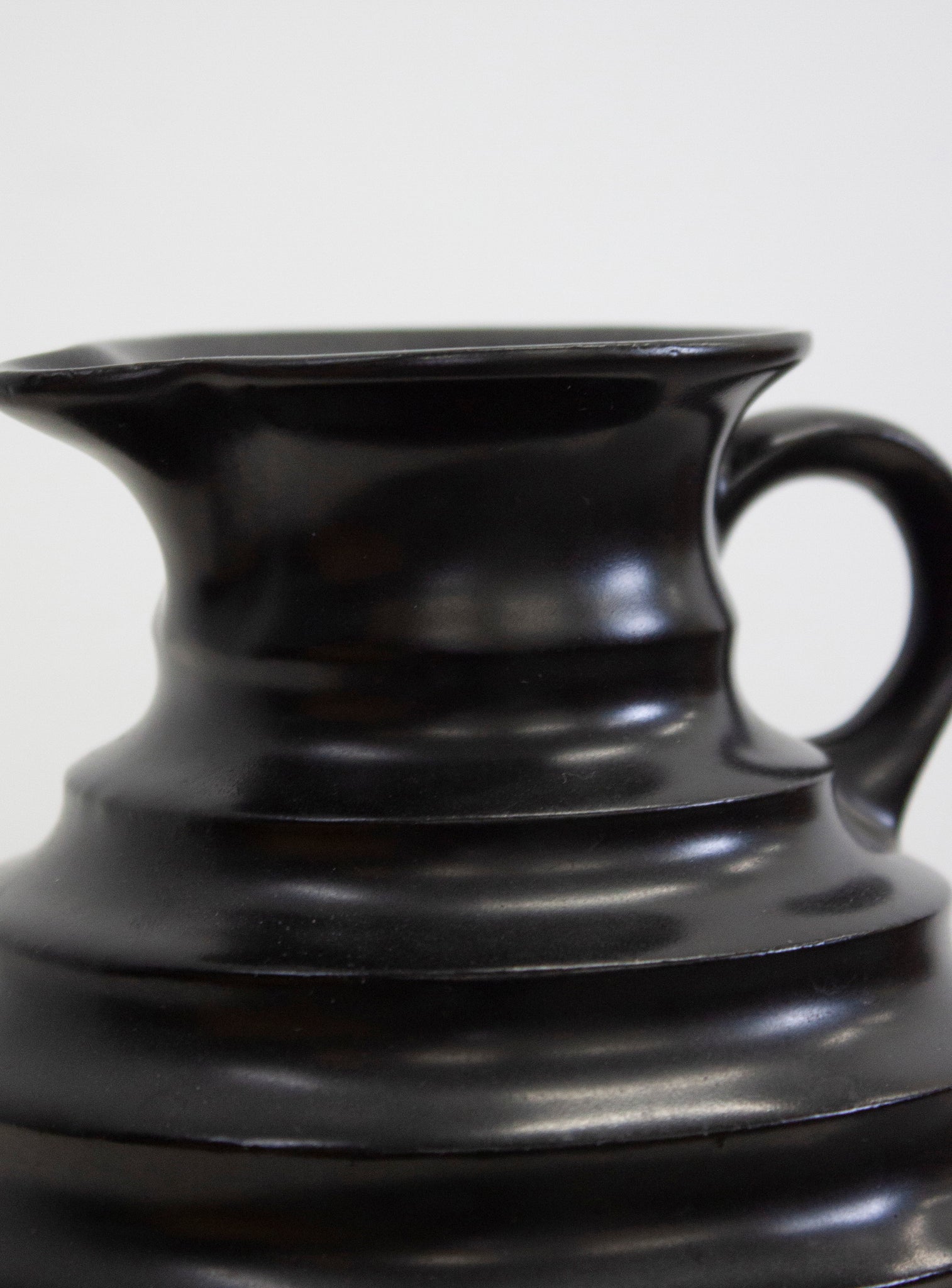 Mosa Maastricht Ceramic Pitcher (Black)