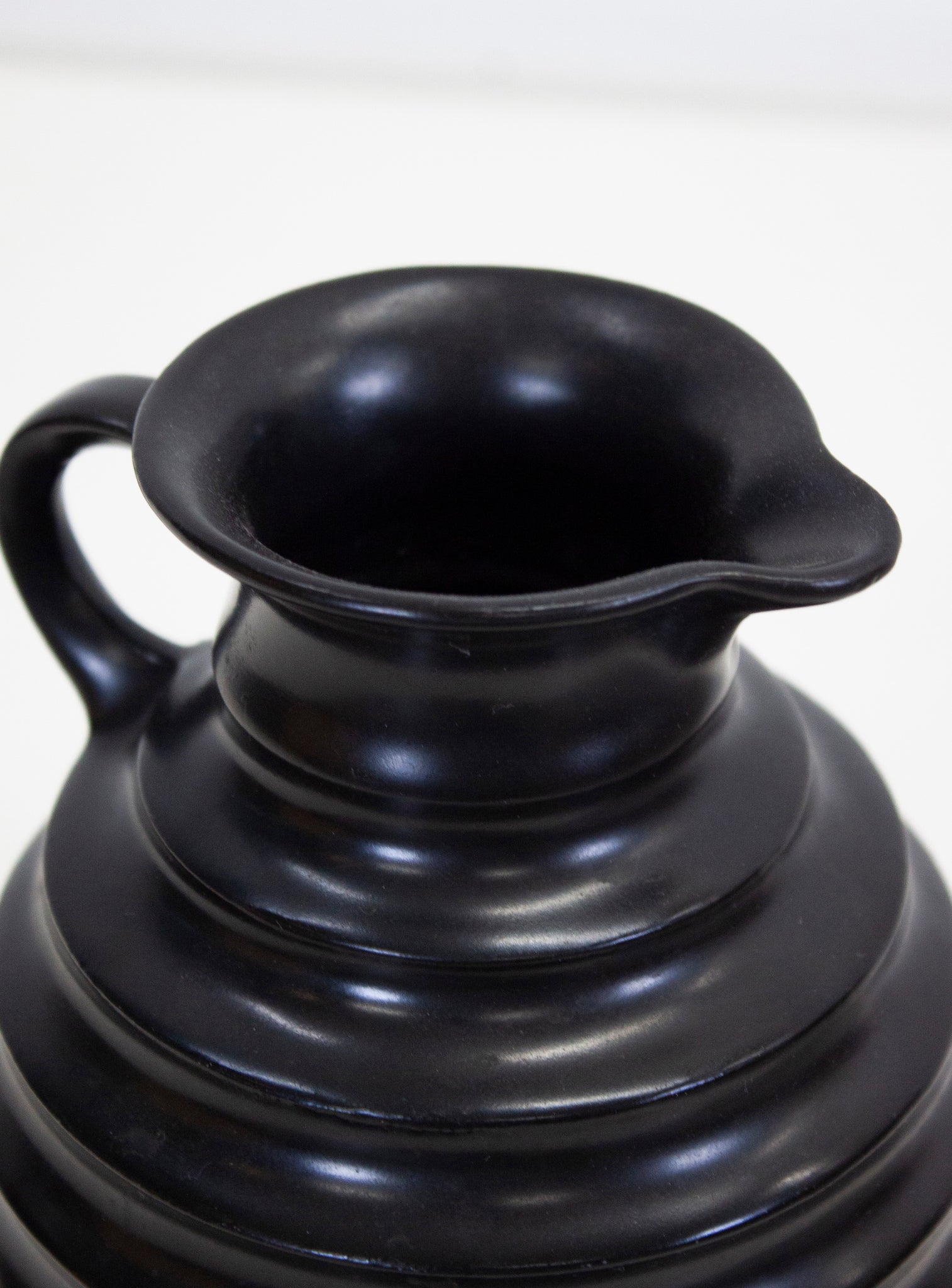 Mosa Maastricht Ceramic Pitcher (Black)