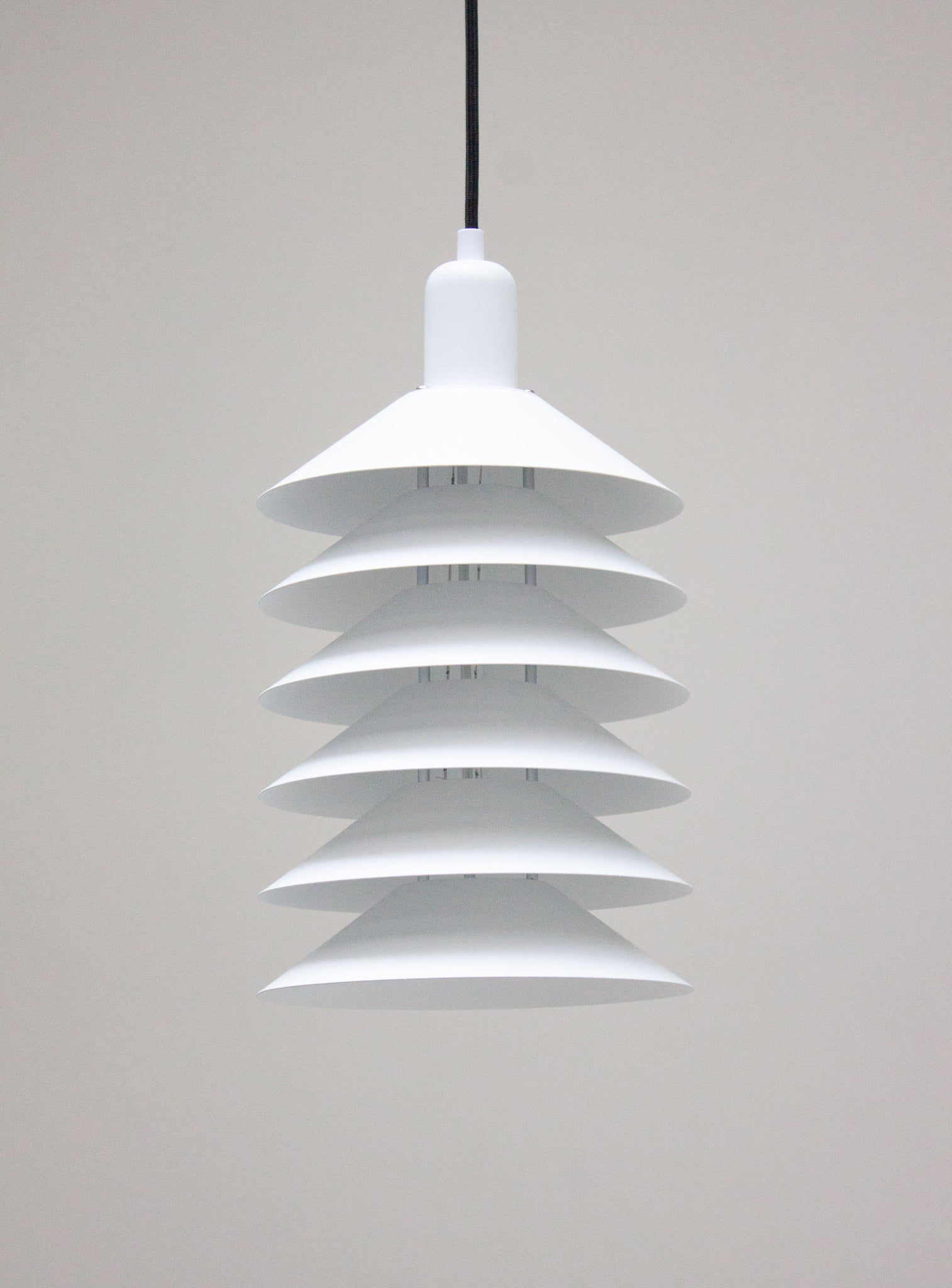 Multi Shade Pendant Lamp in style of Jørgen Gammelgaard (White)