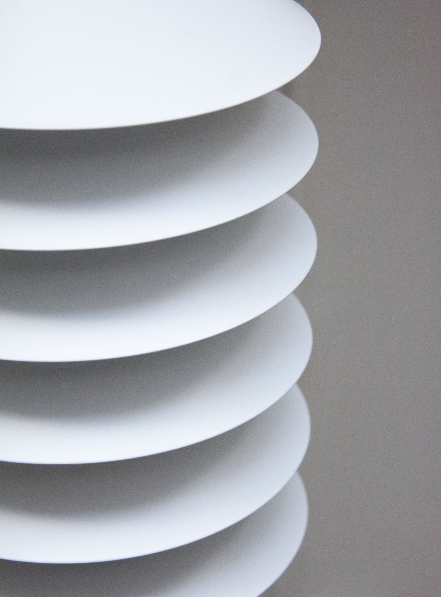 Multi Shade Pendant Lamp in style of Jørgen Gammelgaard (White)