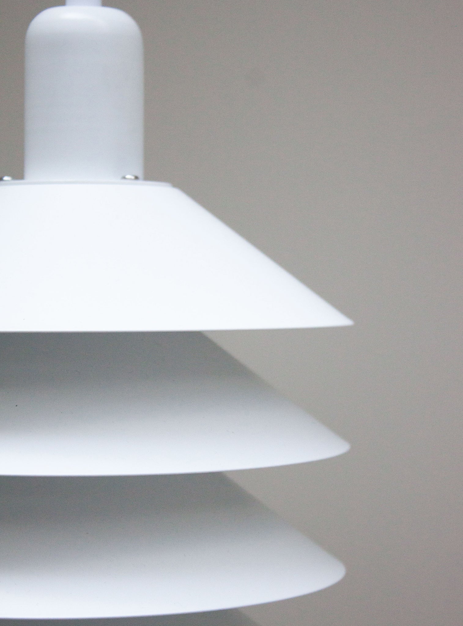 Multi Shade Pendant Lamp in style of Jørgen Gammelgaard (White)