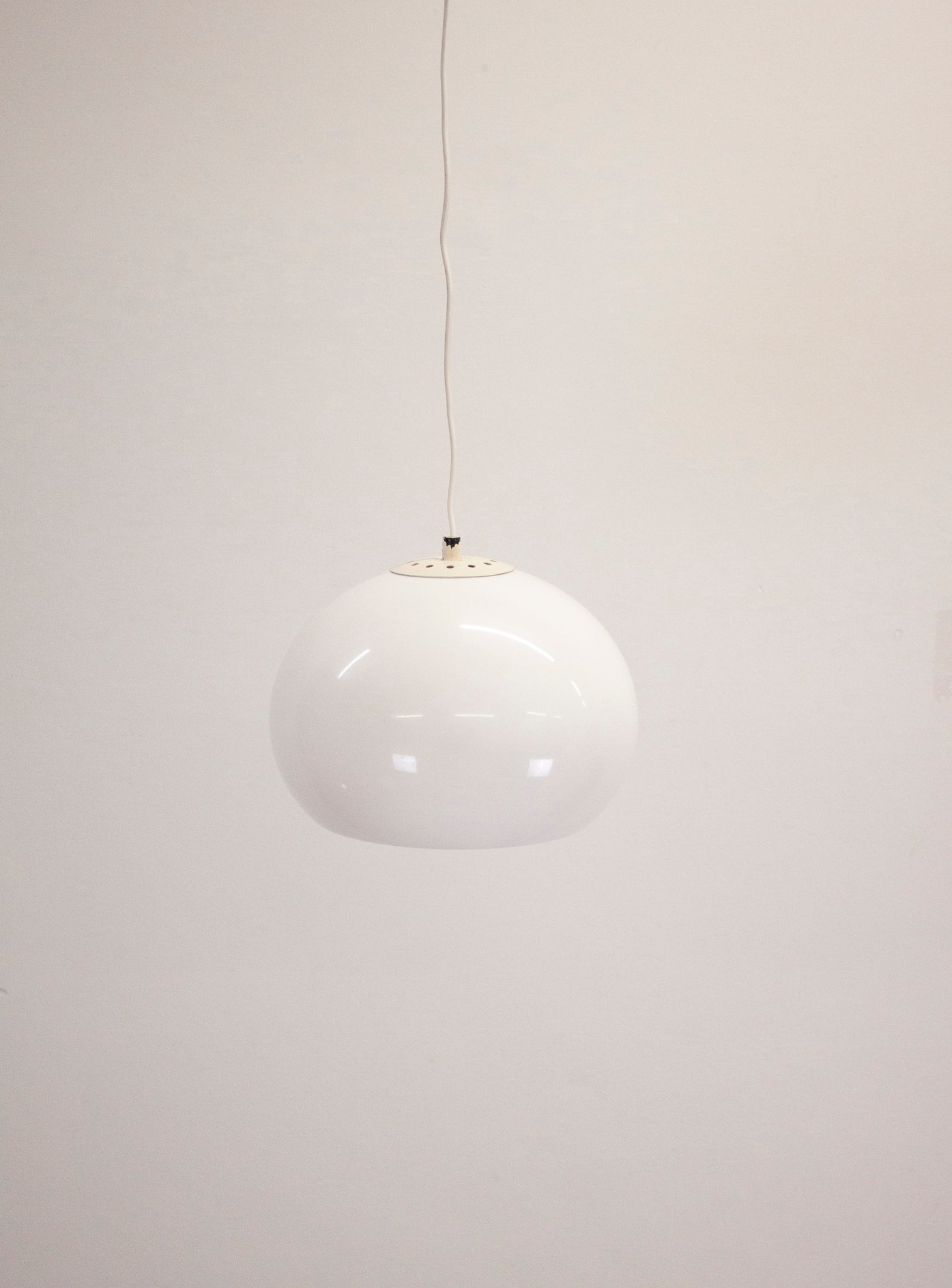 Mushroom Pendant Lamp (White)