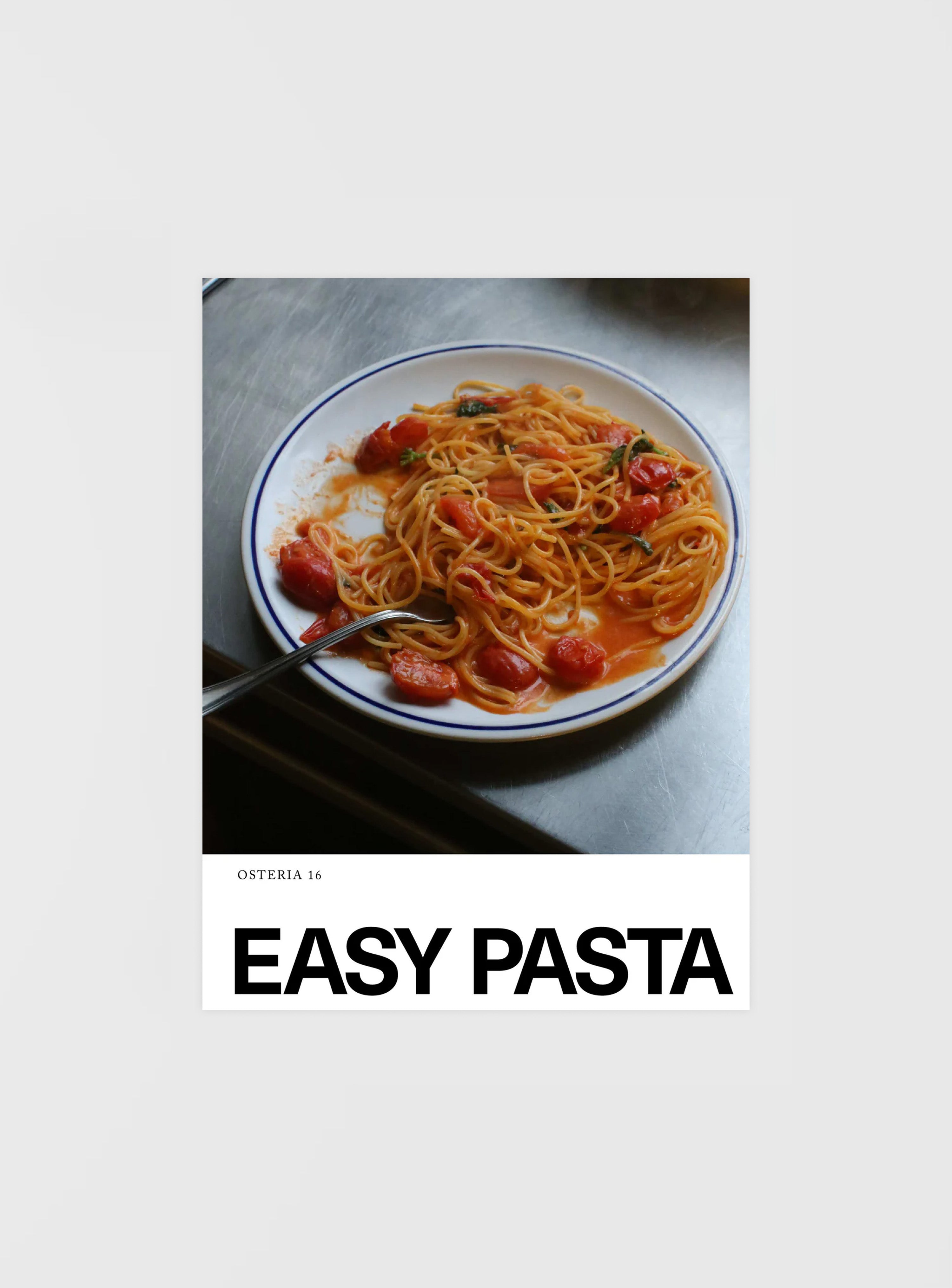 Osteria 16: Easy Pasta – JUKI AMSTERDAM