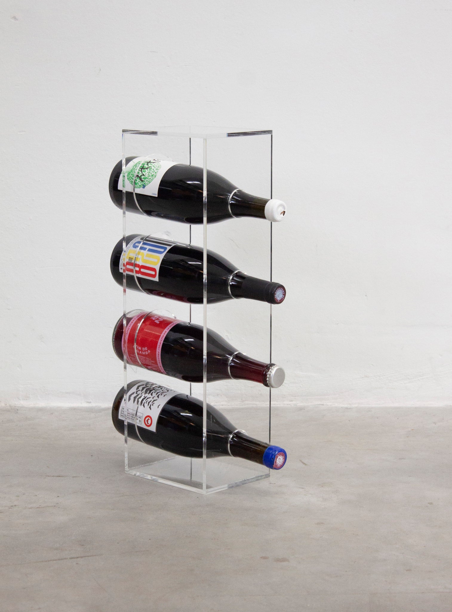 Perspex Wine Holder (4 Bottles)