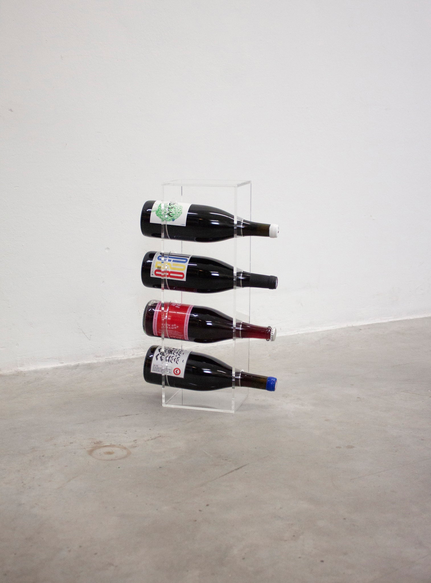 Perspex Wine Holder (4 Bottles)