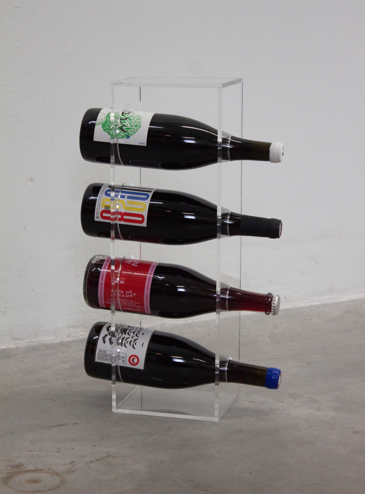 Perspex Wine Holder (4 Bottles)