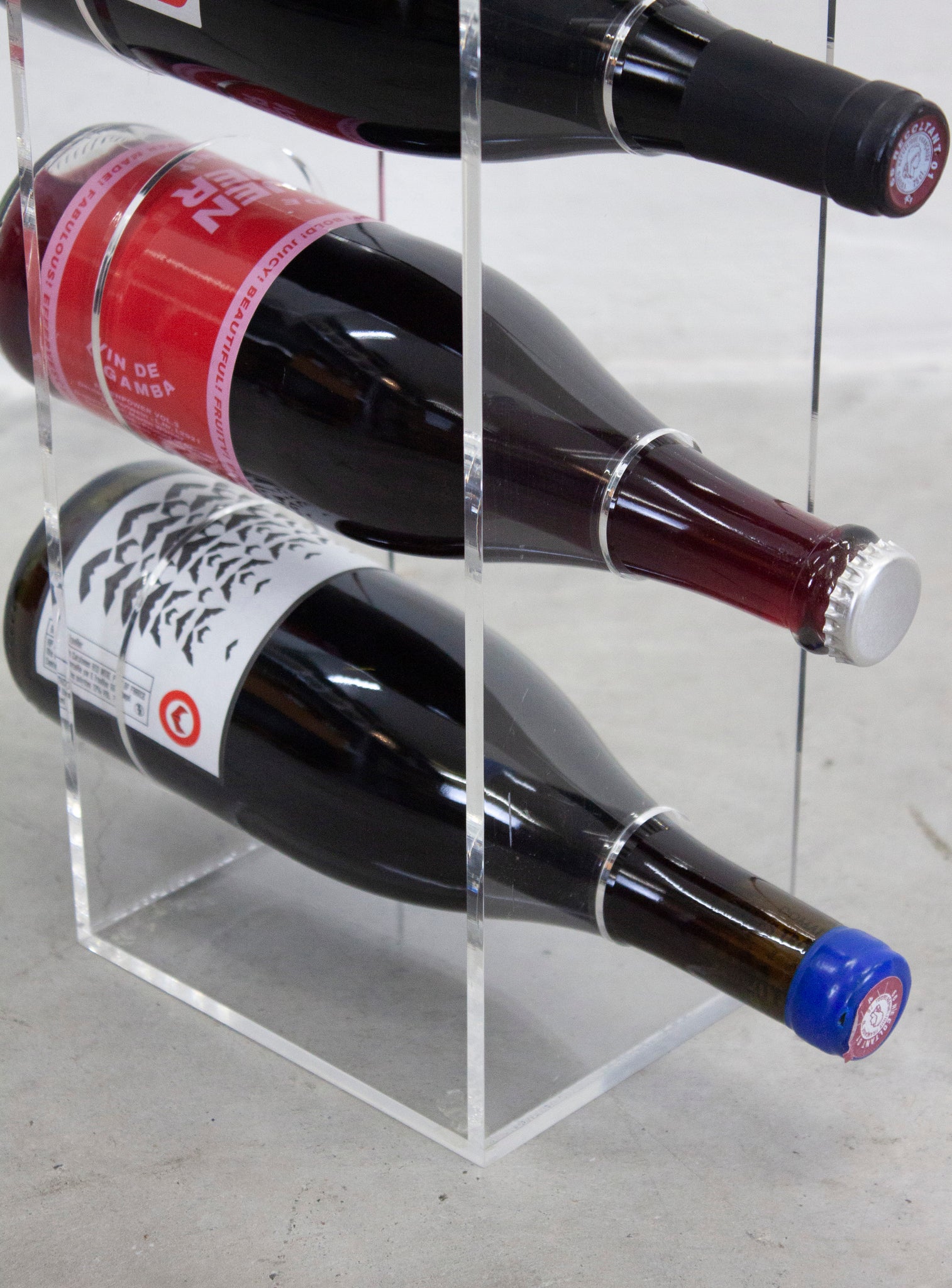 Perspex Wine Holder (4 Bottles)