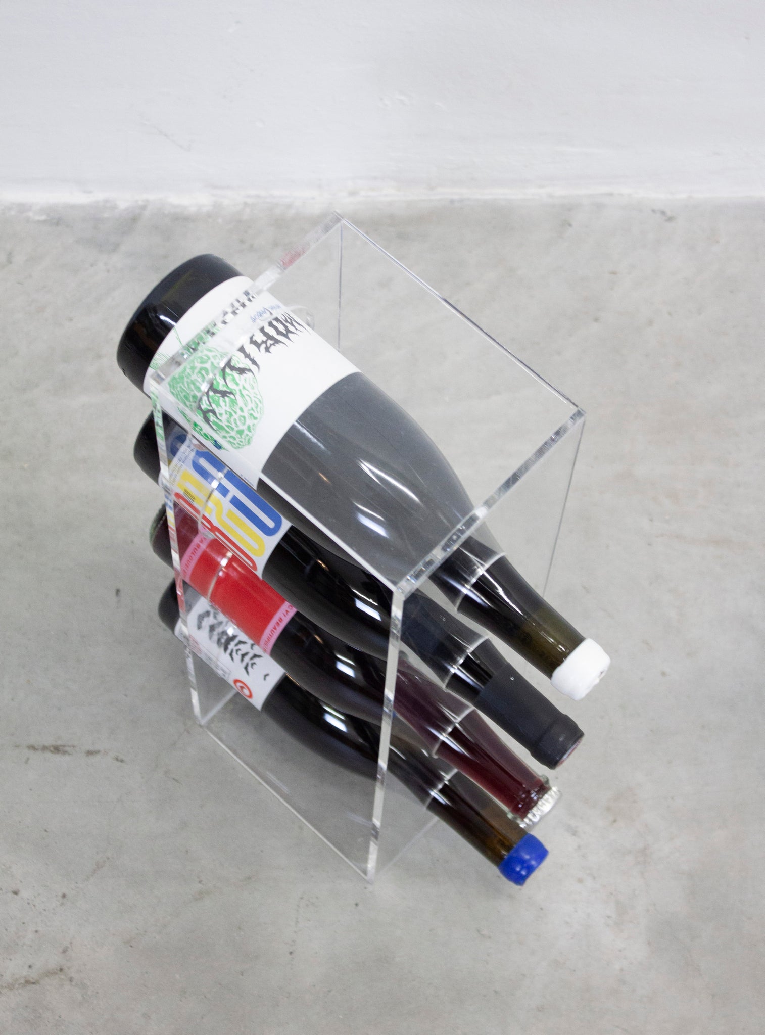 Perspex Wine Holder (4 Bottles)