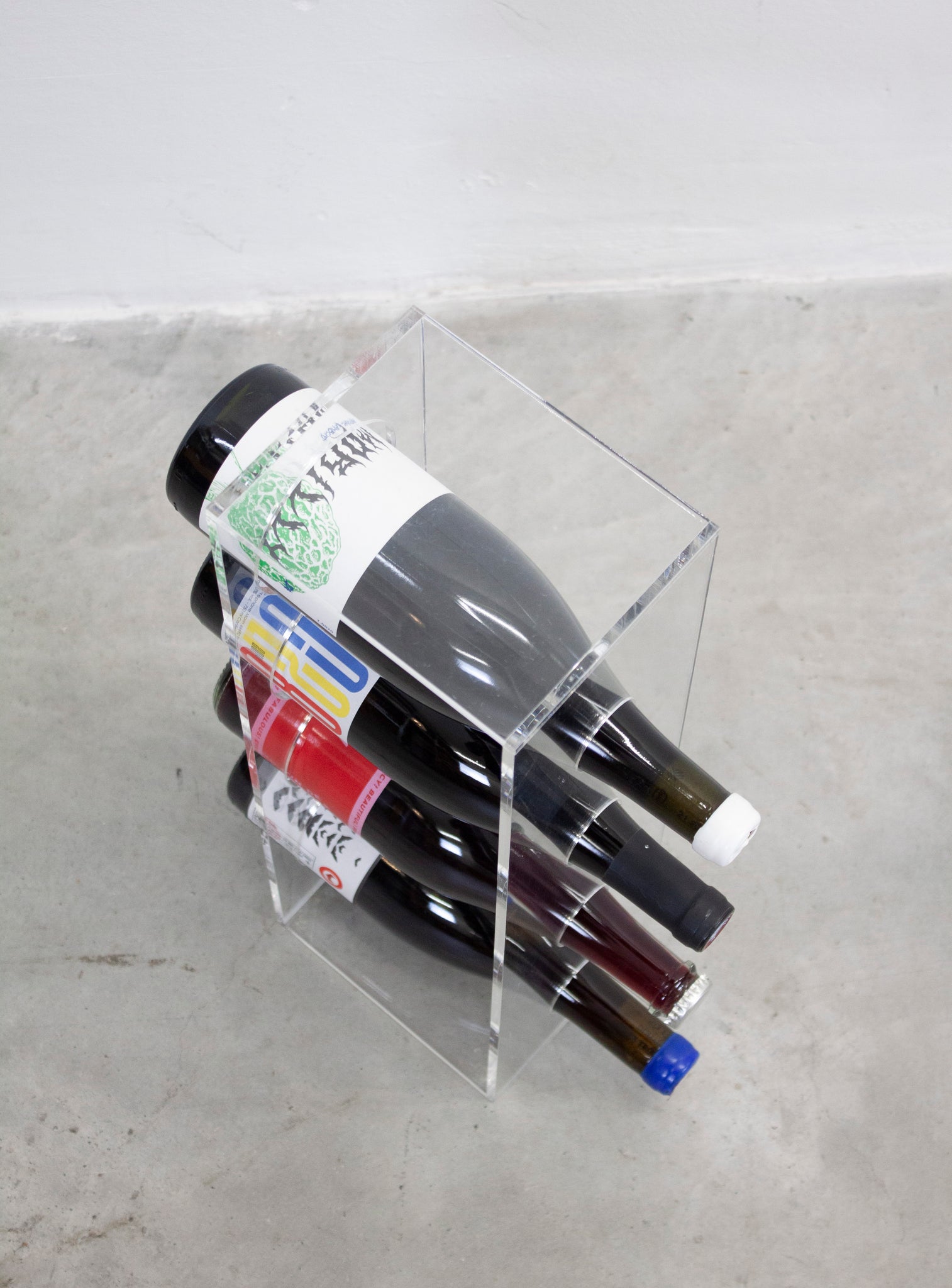 Perspex Wine Holder (4 Bottles)