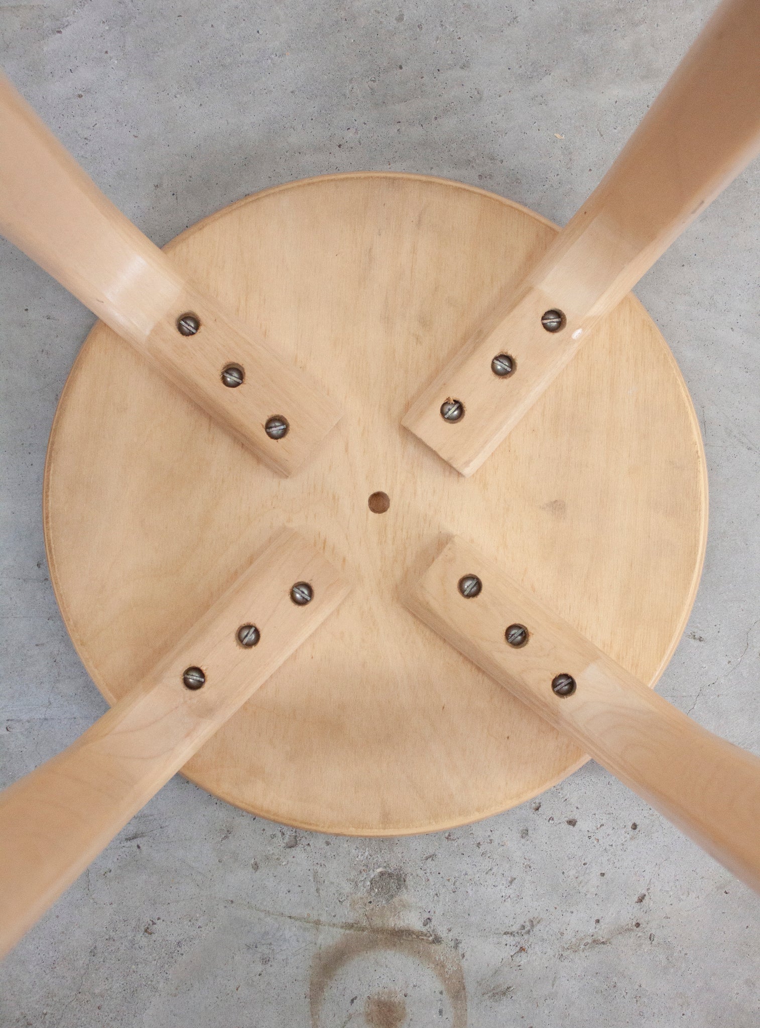 Plywood Stool in style of Alvar Aalto