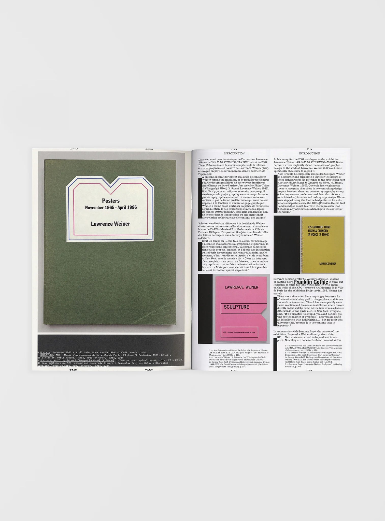 Revue Faire 49: Lawrence Weiner
