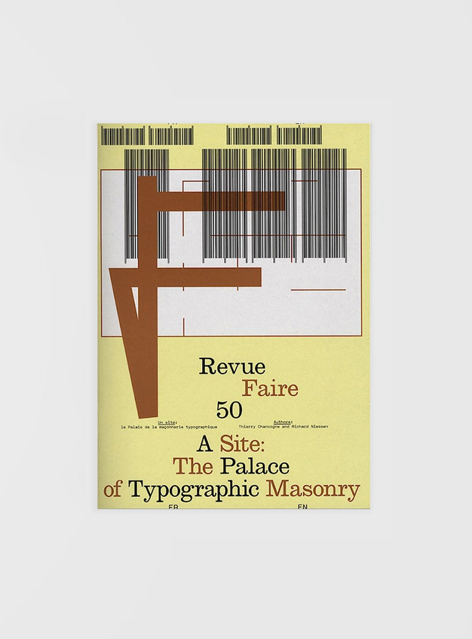 Revue Faire 50: A Site: The Palace of Typographic Masonry