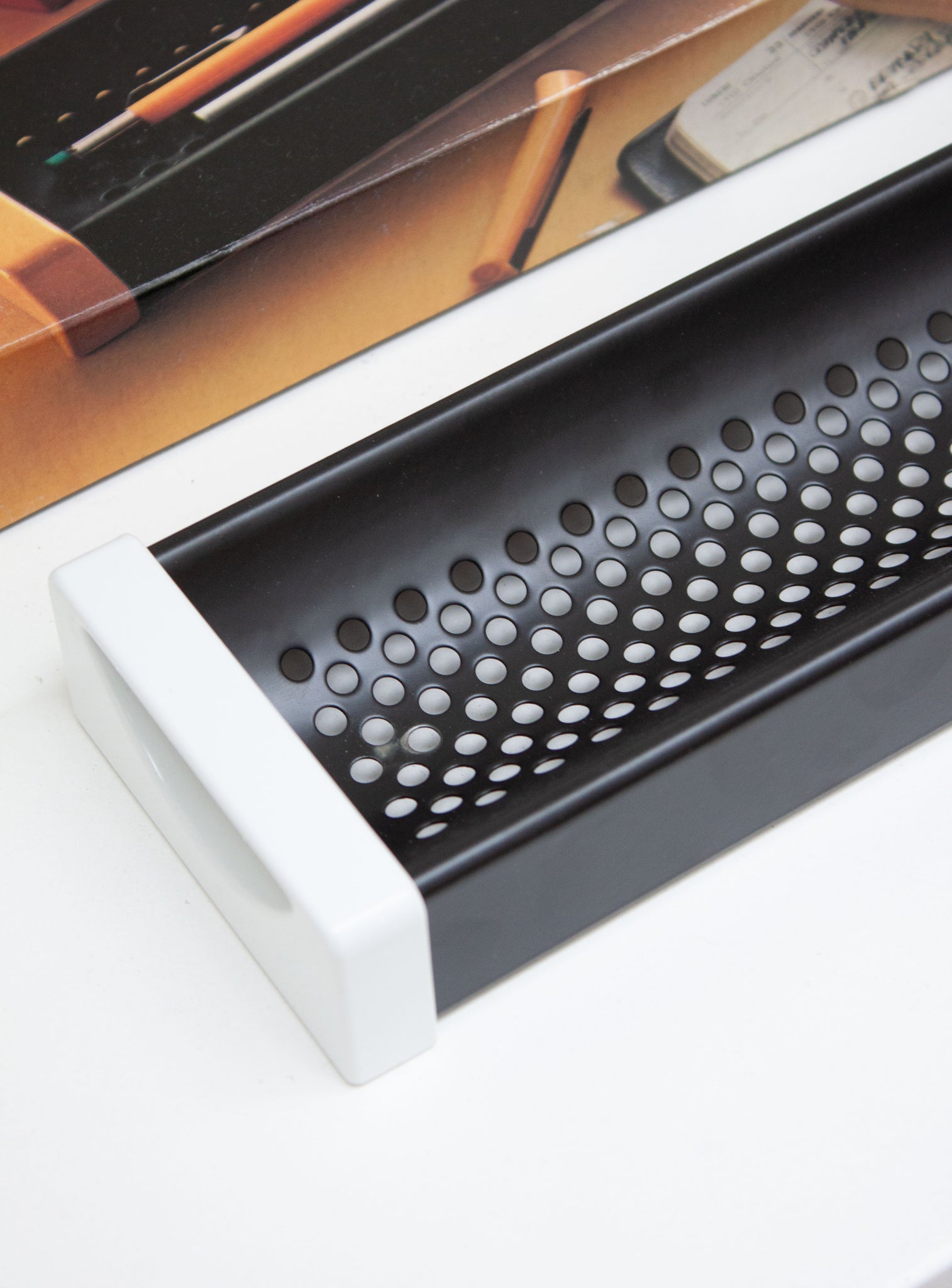 Rexite Slim 924 Portapenne Desk Organizer by Raul Barbieri & Giorgio Marianelli (White)