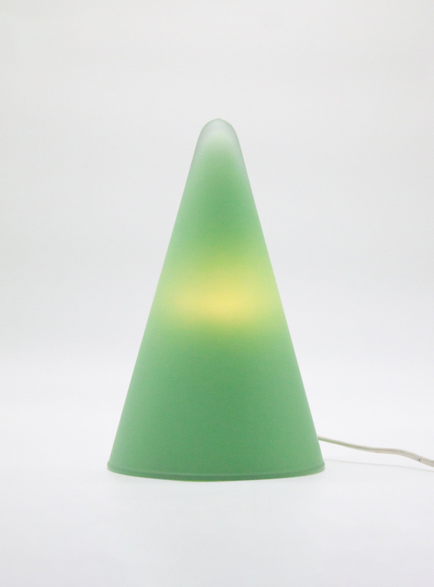 SCE Teepee Table Lamp with Frosted Glass (Mint Green)