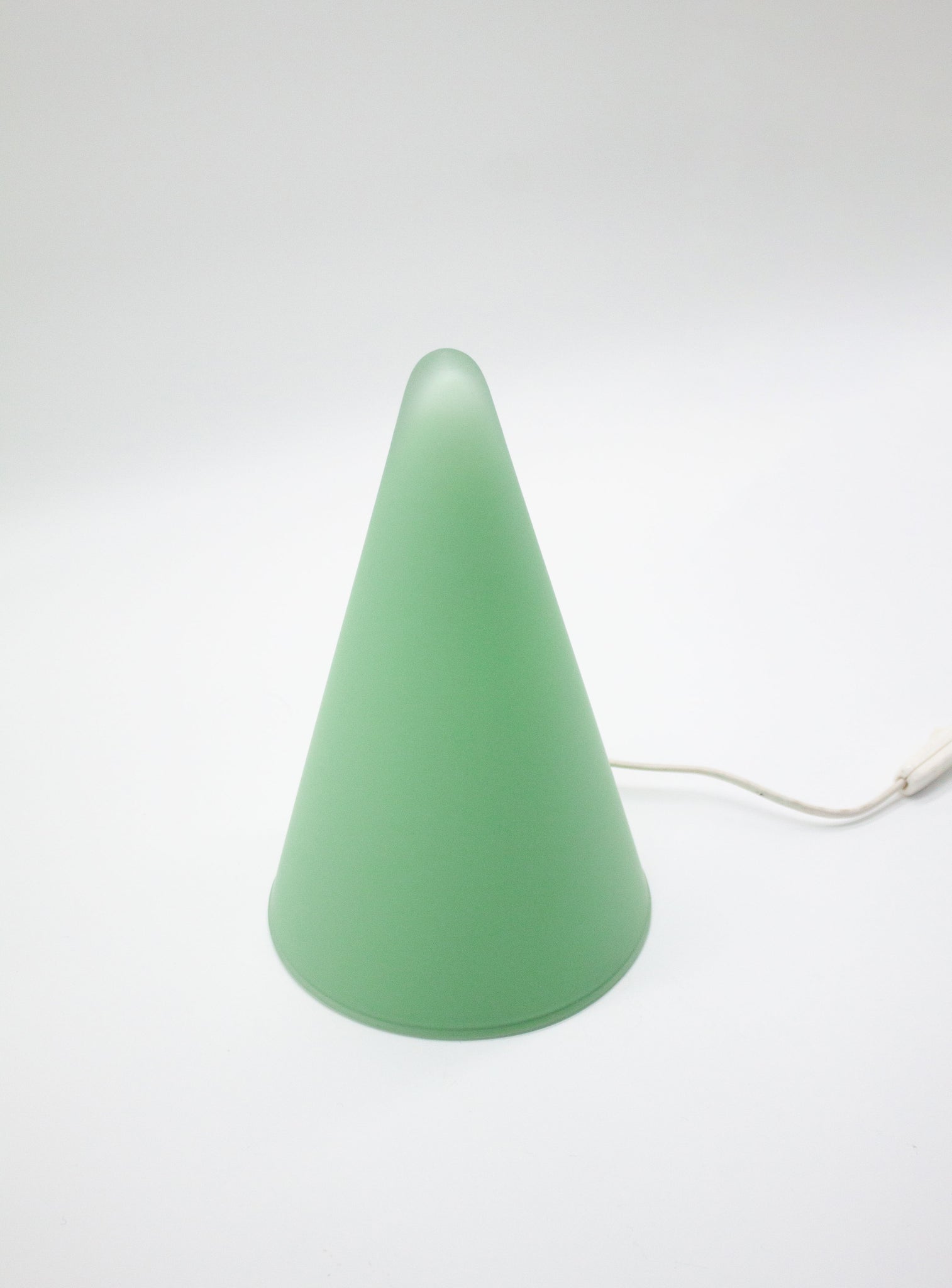 SCE Teepee Table Lamp with Frosted Glass (Mint Green)