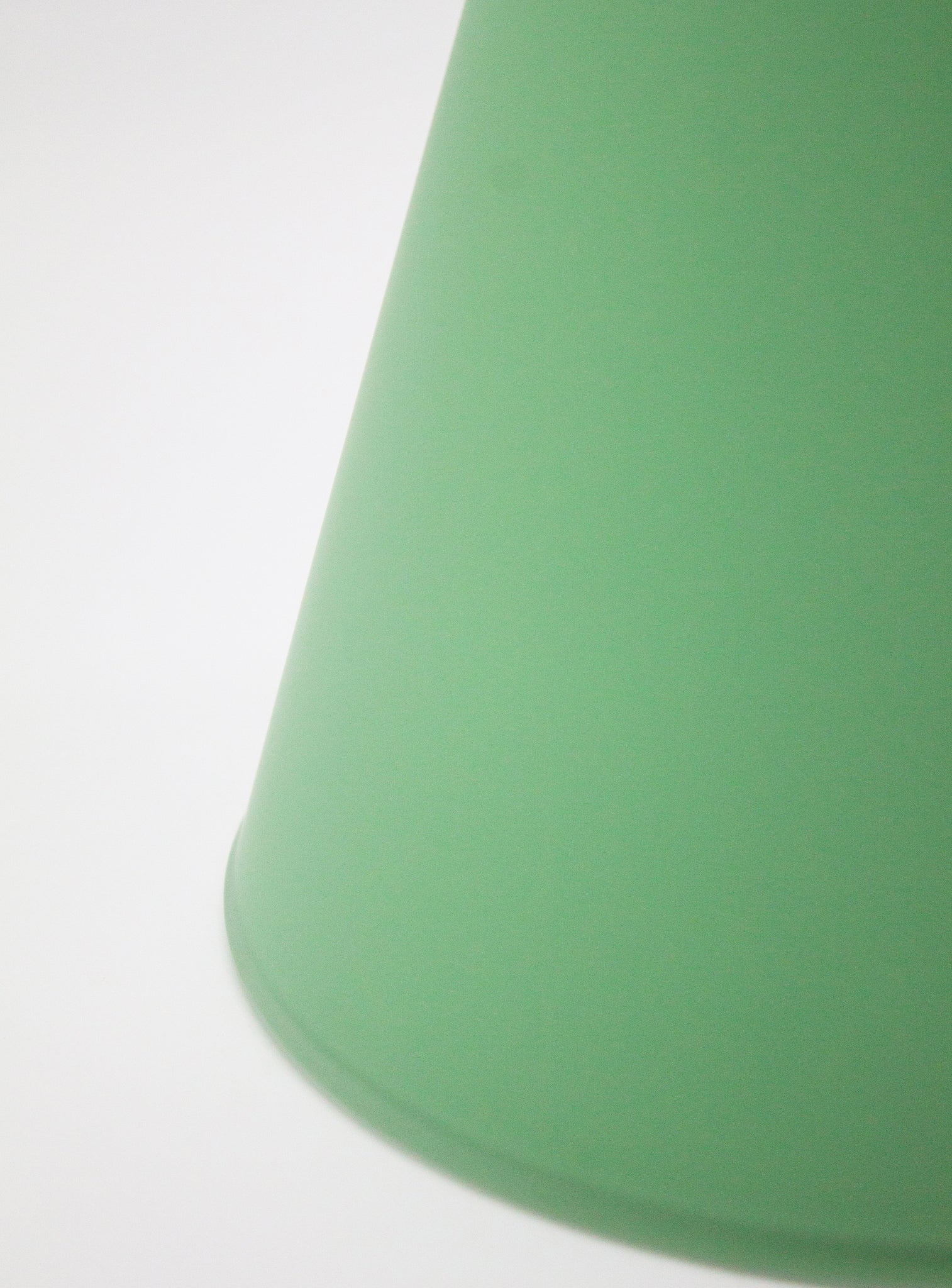 SCE Teepee Table Lamp with Frosted Glass (Mint Green)