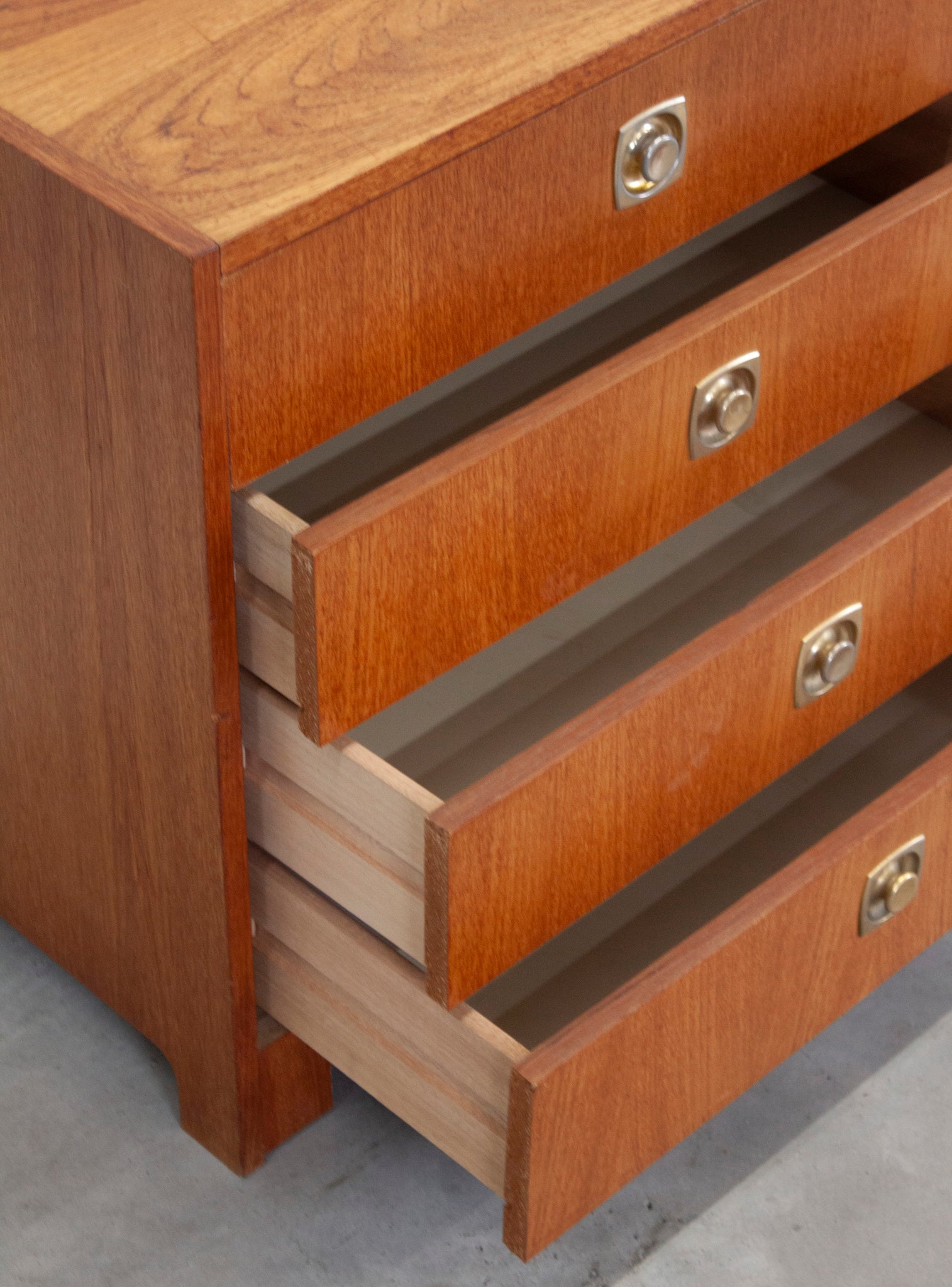 SMI Sweden Teak Chest of Drawers