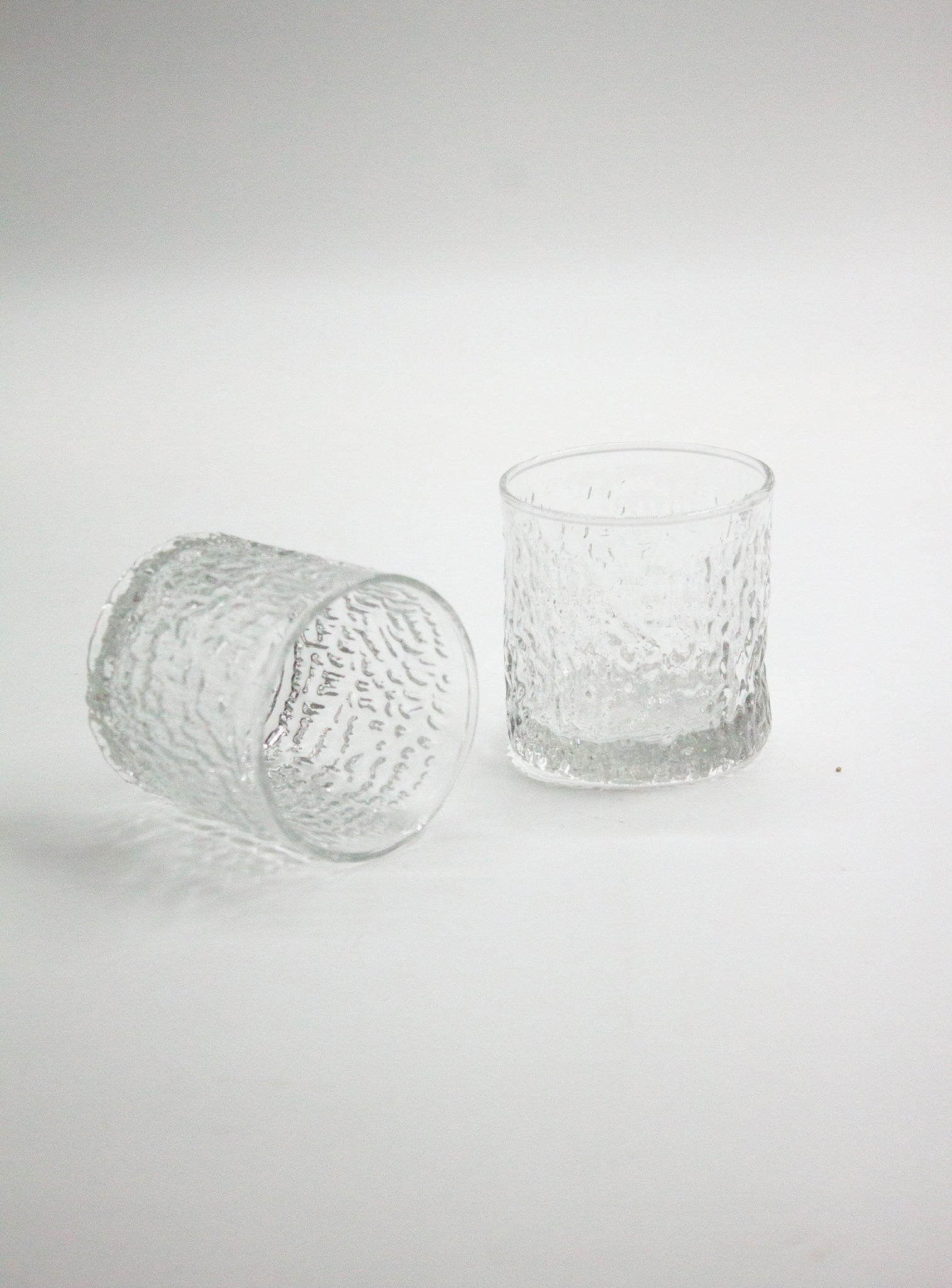 Set of 2 Ice Glass Whiskey Glasses