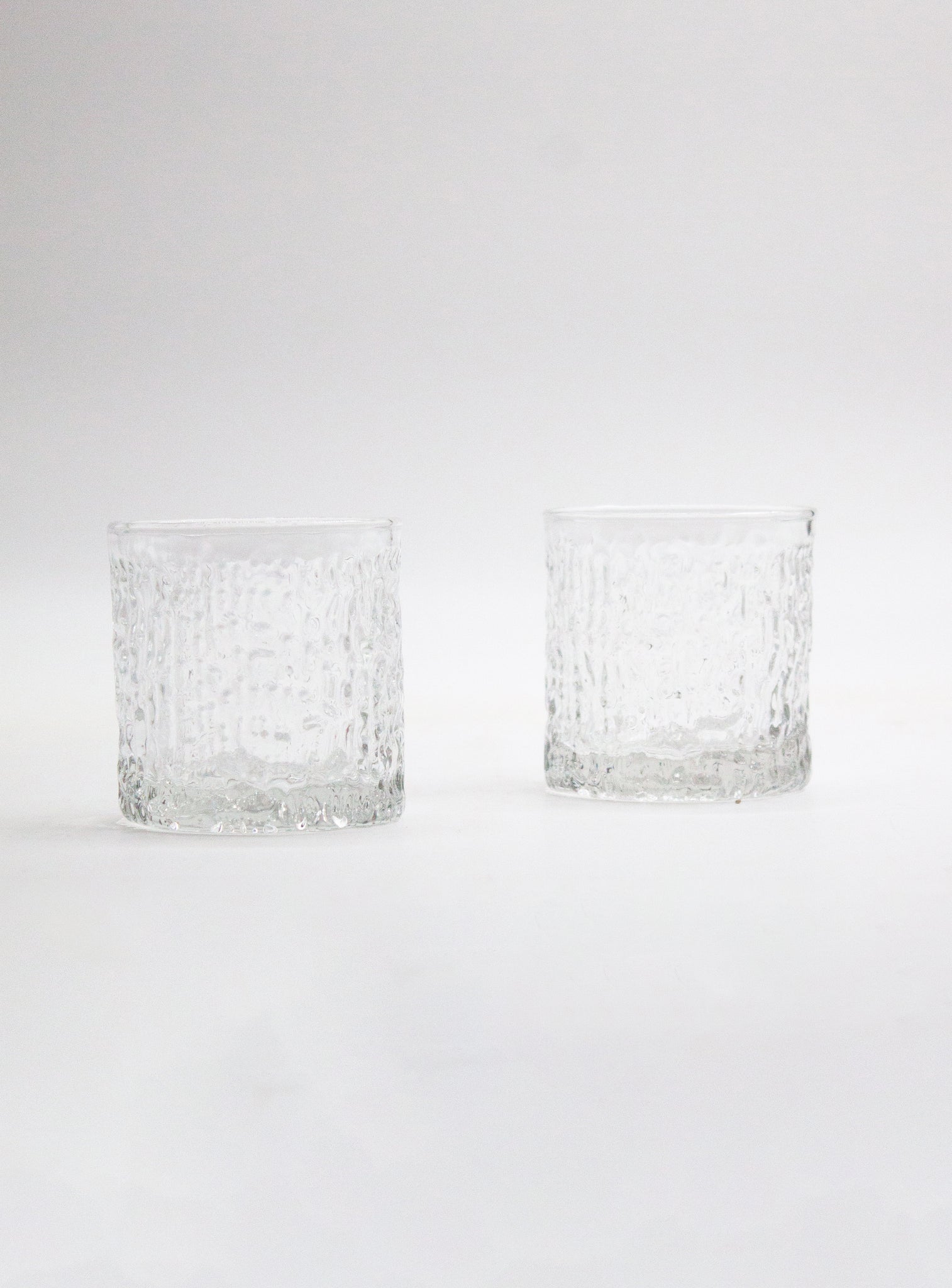 Set of 2 Ice Glass Whiskey Glasses