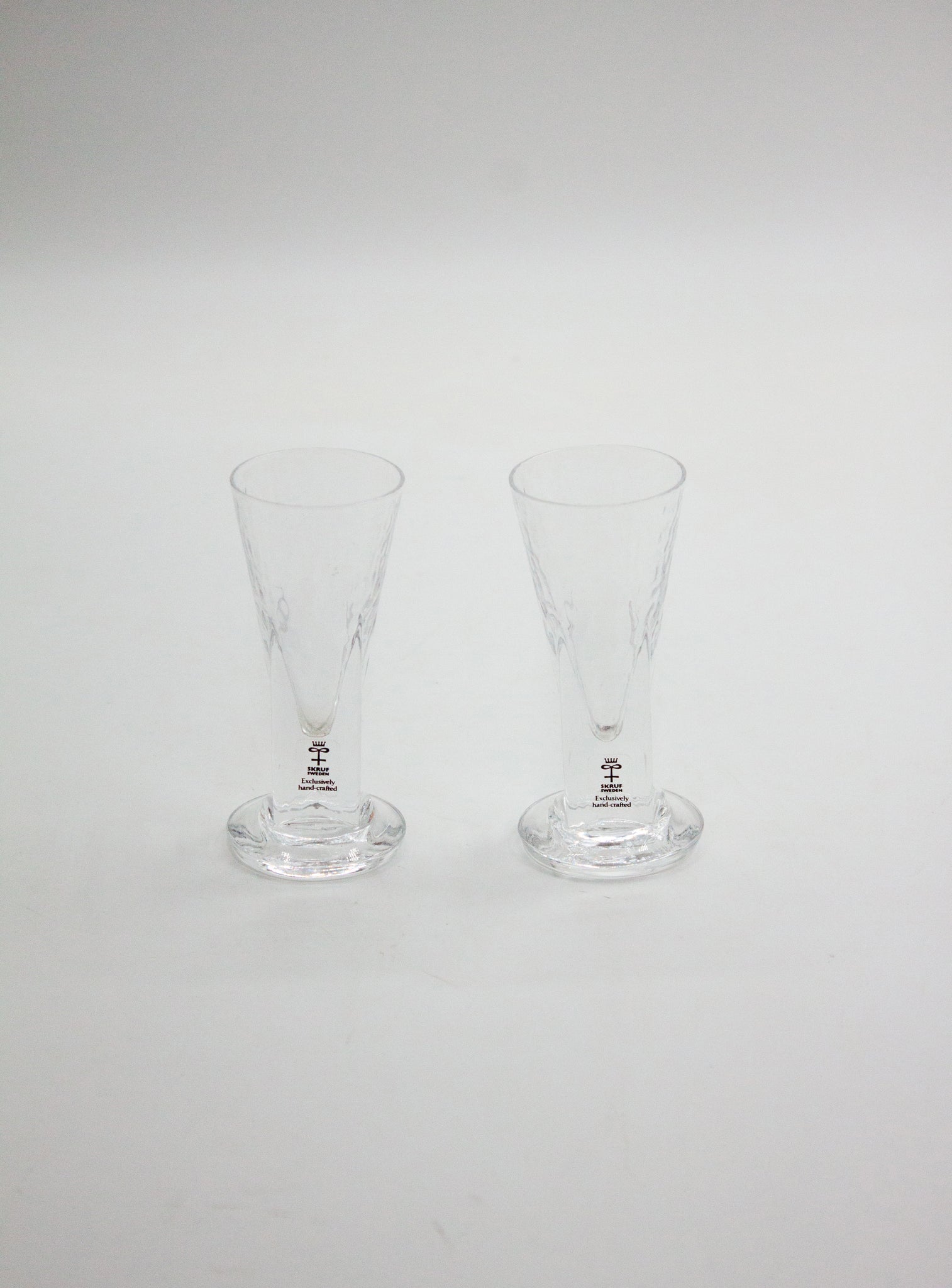 Skruf Järnet Shot Glasses by Anette Kahrner (Set of 2)