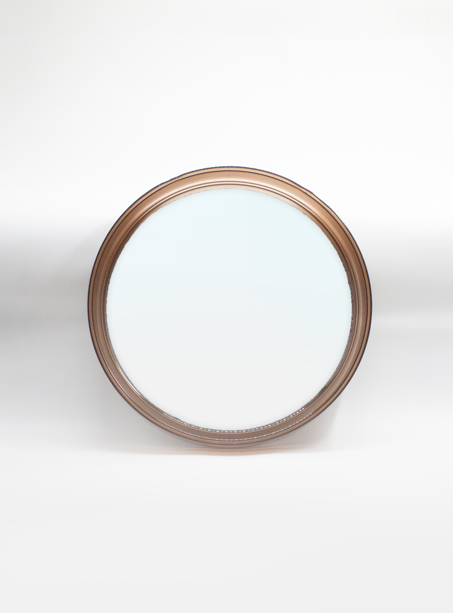 Smoked Perspex Round Wall Mirror (France)